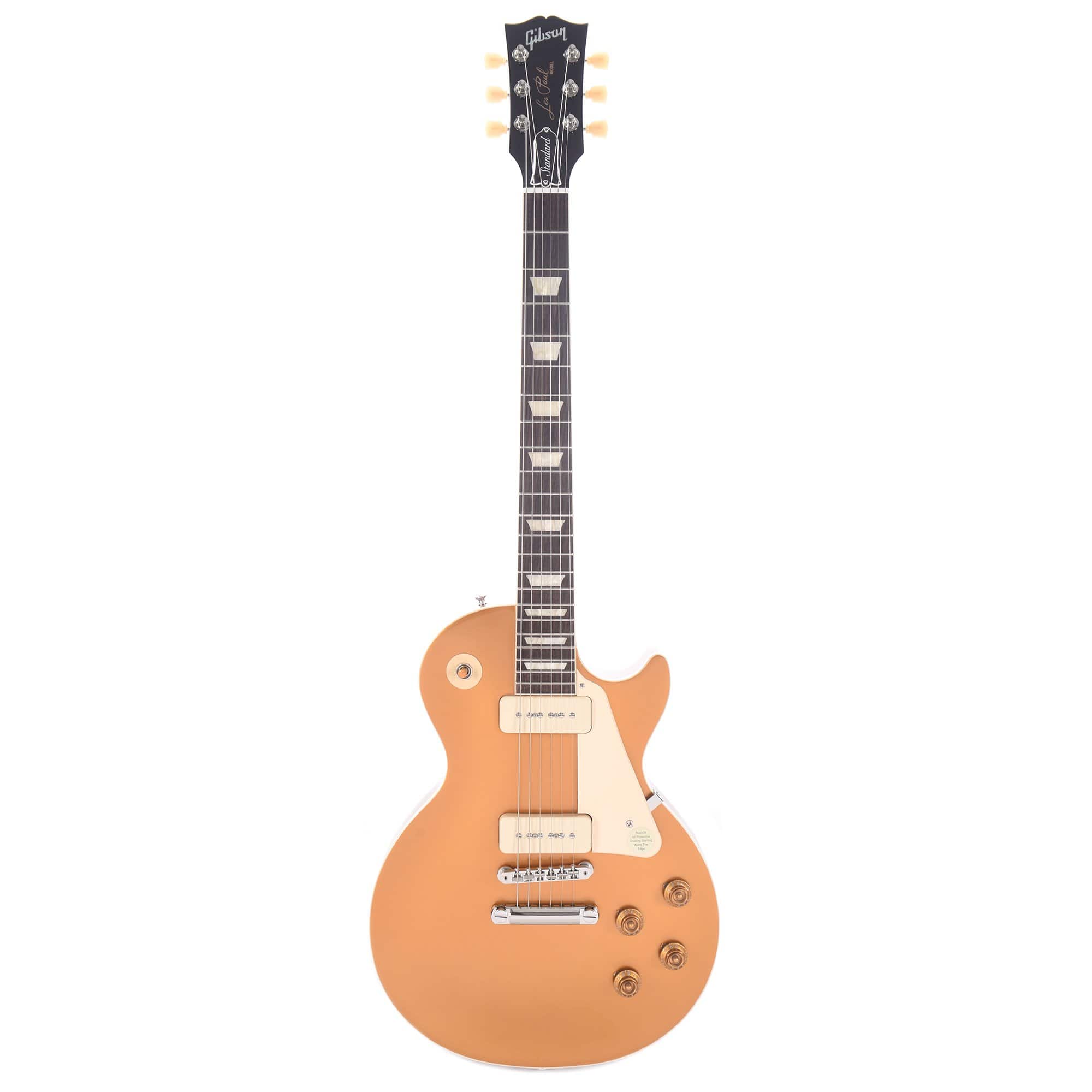 Gibson USA Les Paul Standard '50s P90 Gold Top Electric Guitars / Solid Body