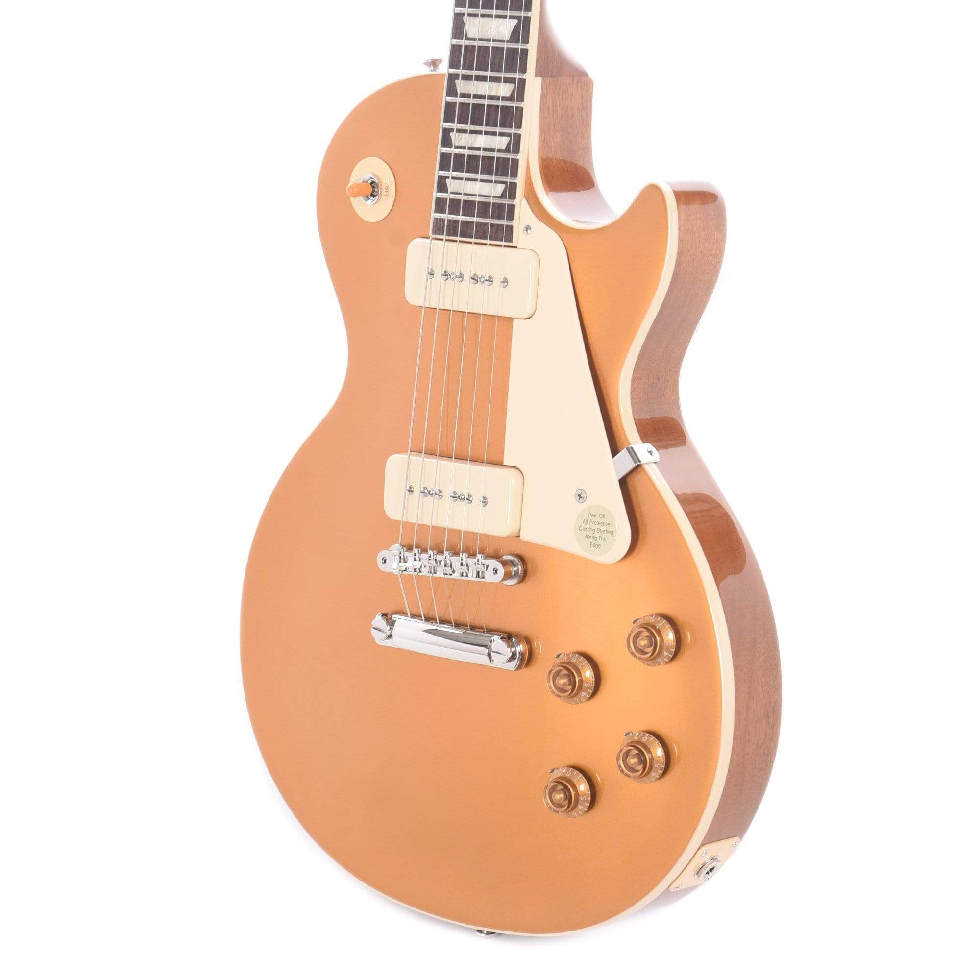 Gibson USA Les Paul Standard '50s P90 Gold Top Electric Guitars / Solid Body