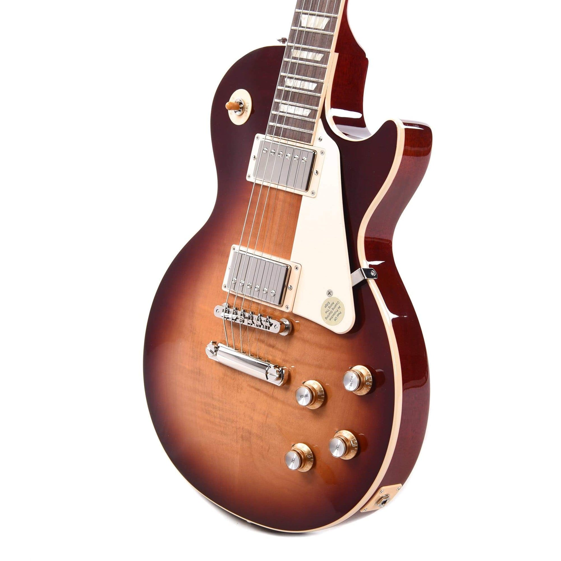 Gibson USA Les Paul Standard '60s Bourbon Burst Electric Guitars / Solid Body