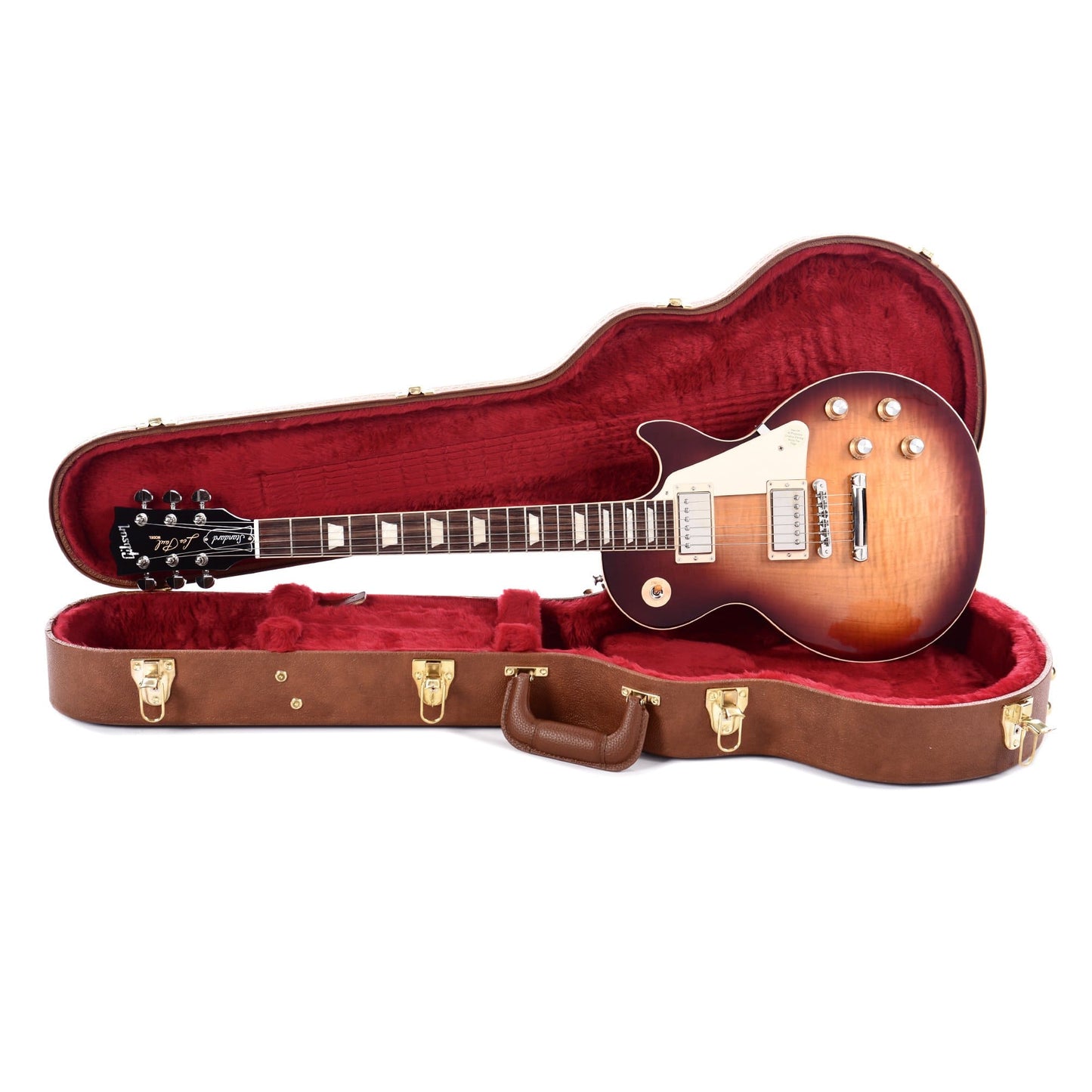 Gibson USA Les Paul Standard '60s Bourbon Burst Electric Guitars / Solid Body