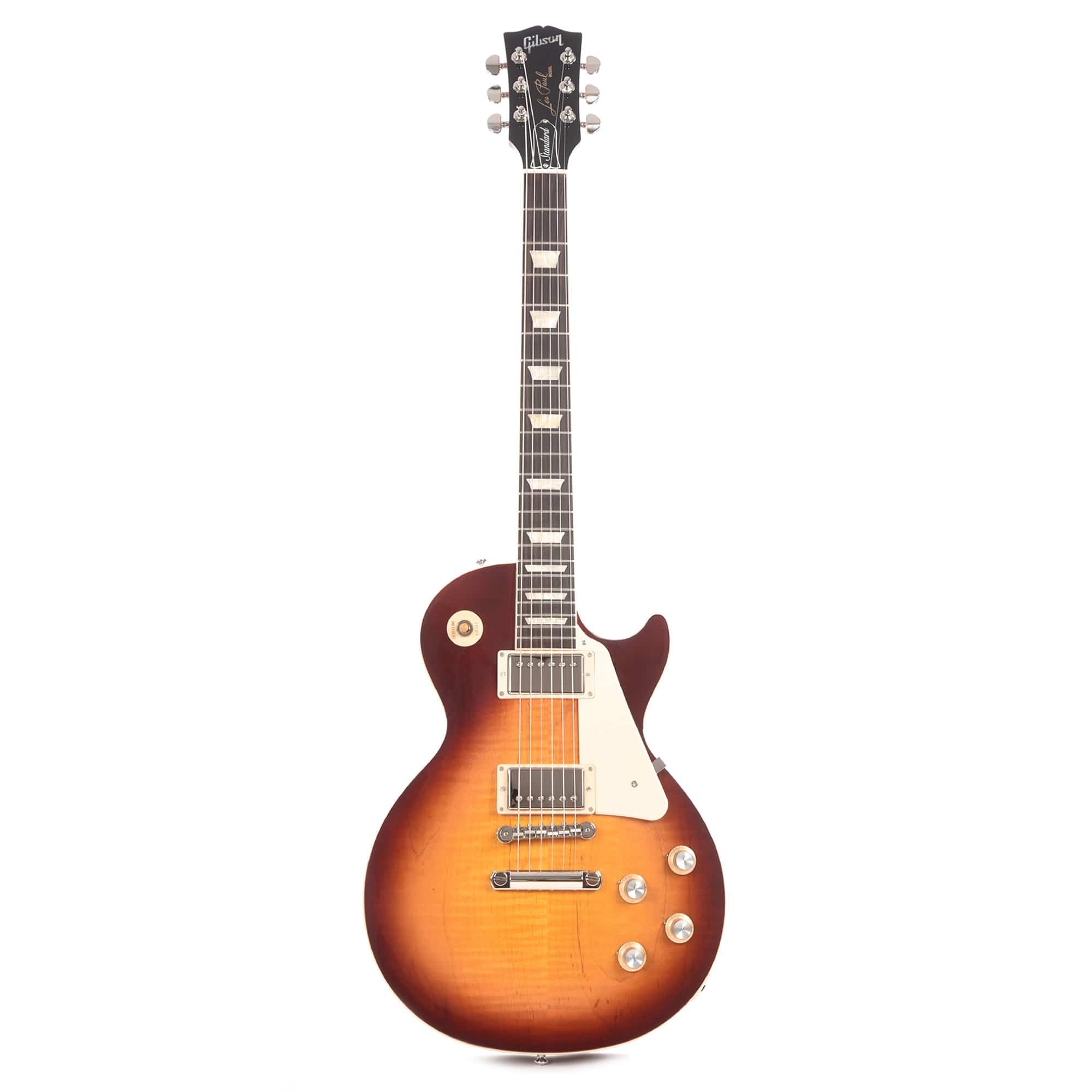 Gibson USA Les Paul Standard '60s Bourbon Burst Electric Guitars / Solid Body