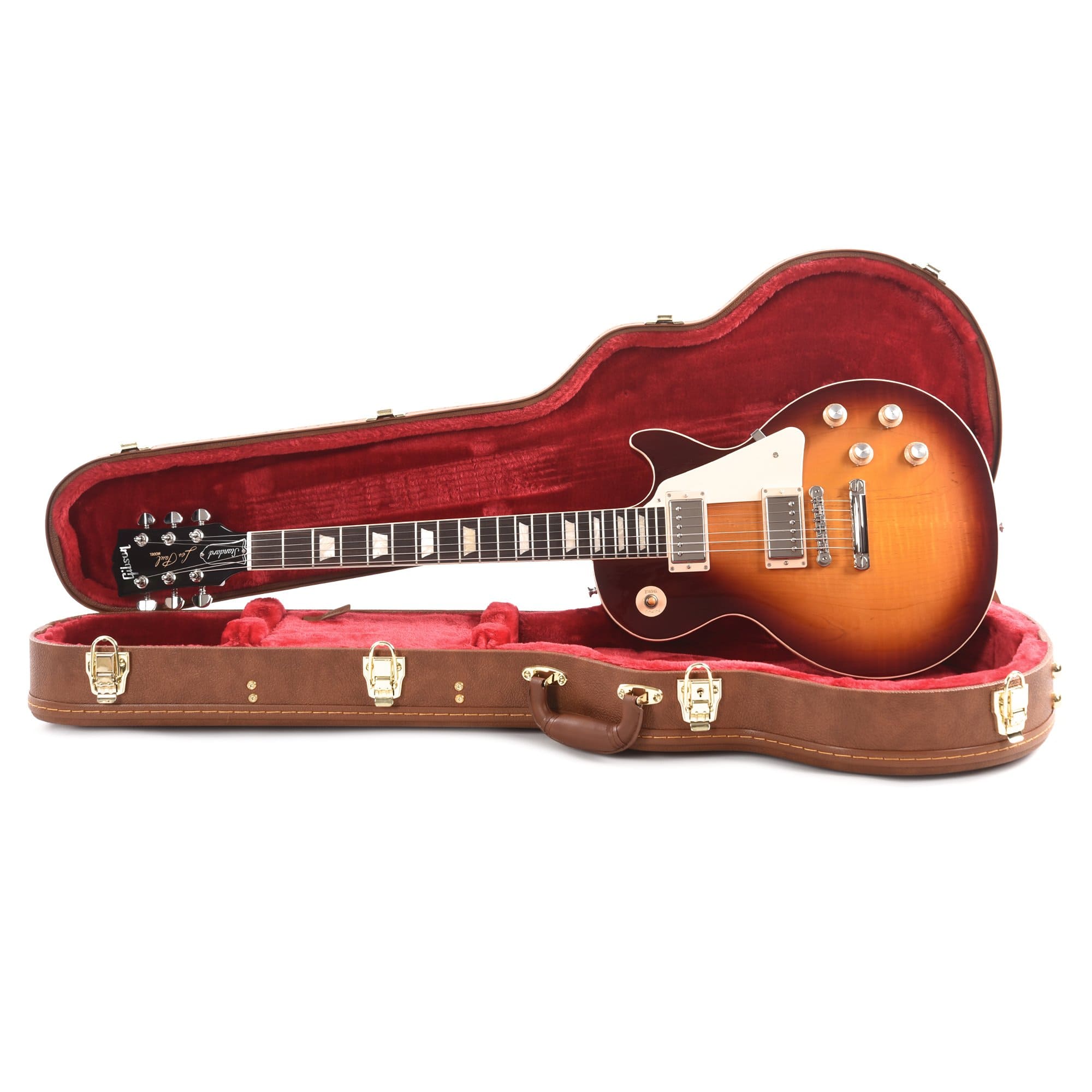 Gibson USA Les Paul Standard '60s Bourbon Burst Electric Guitars / Solid Body