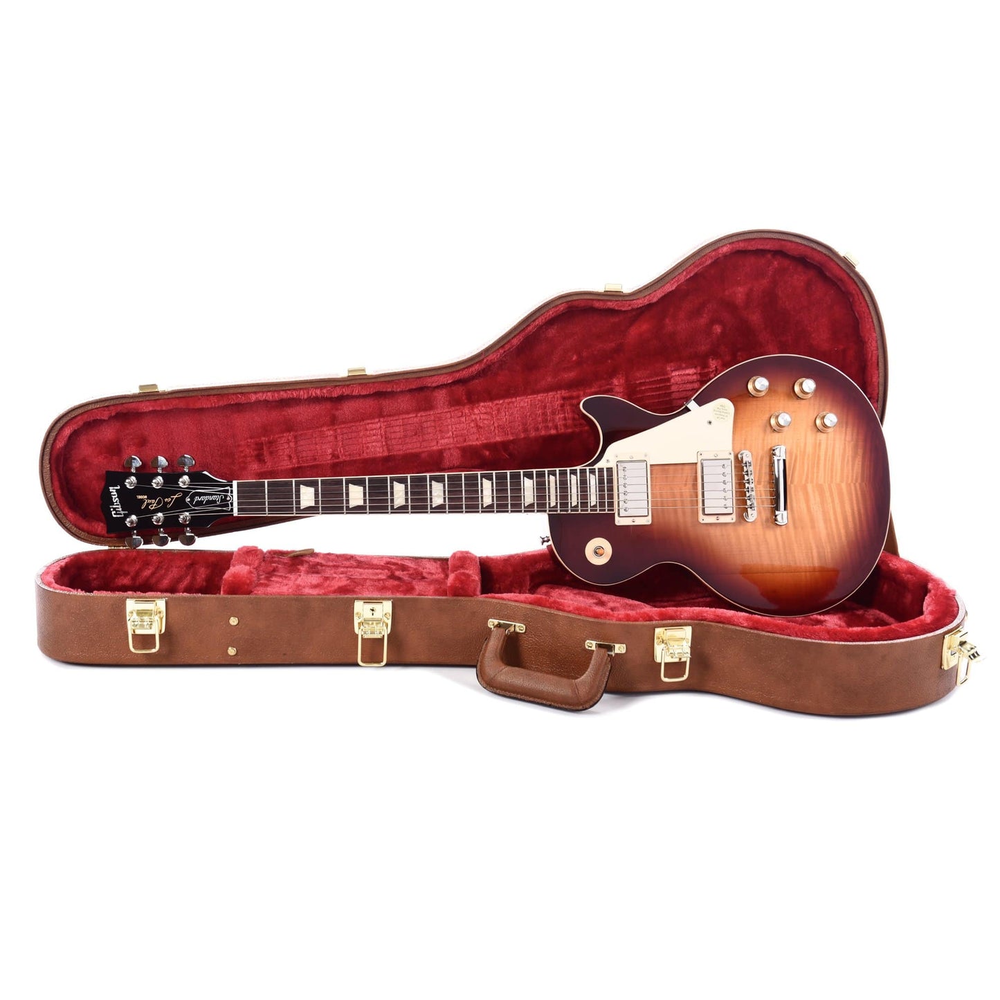 Gibson USA Les Paul Standard '60s Bourbon Burst Electric Guitars / Solid Body