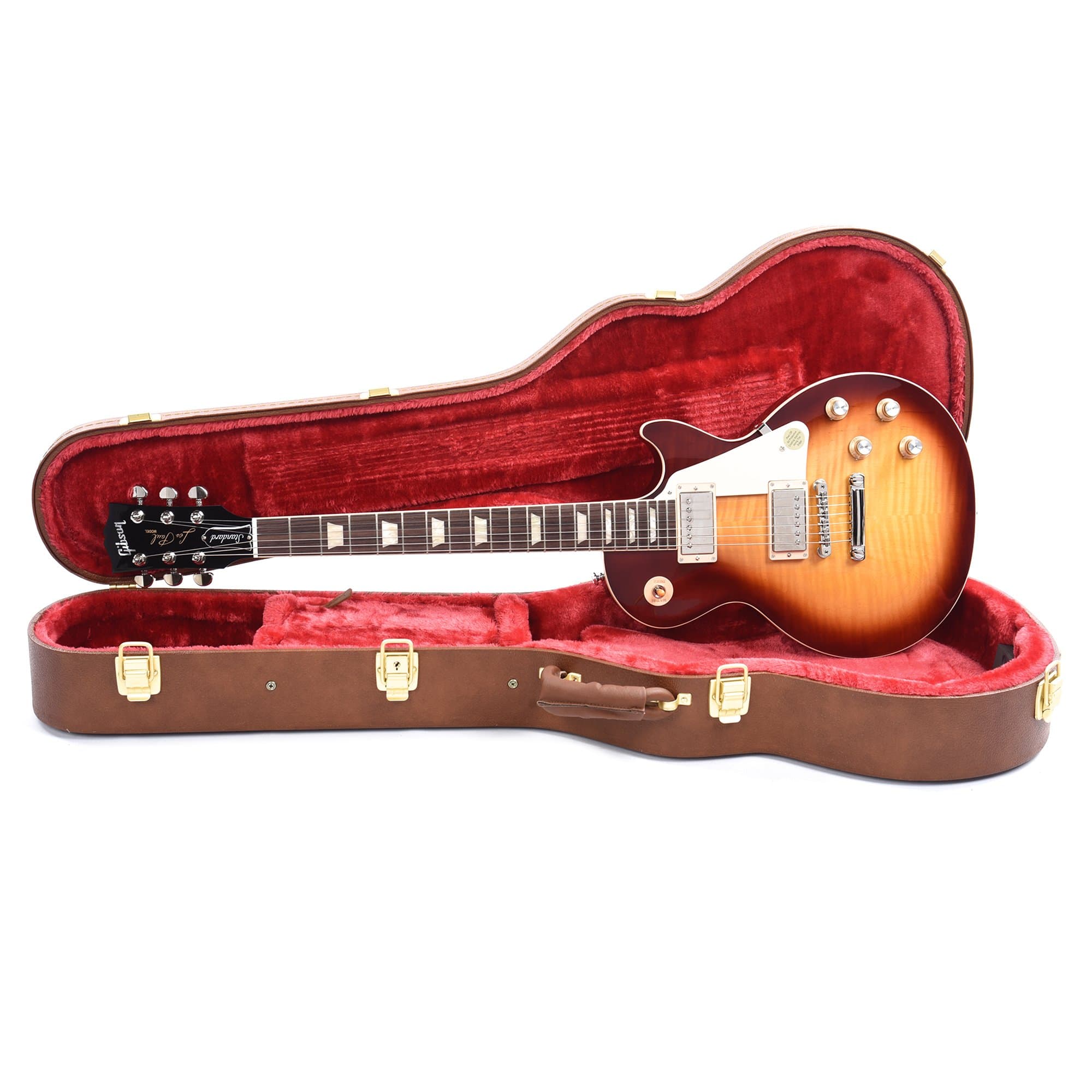 Gibson USA Les Paul Standard '60s Bourbon Burst Electric Guitars / Solid Body