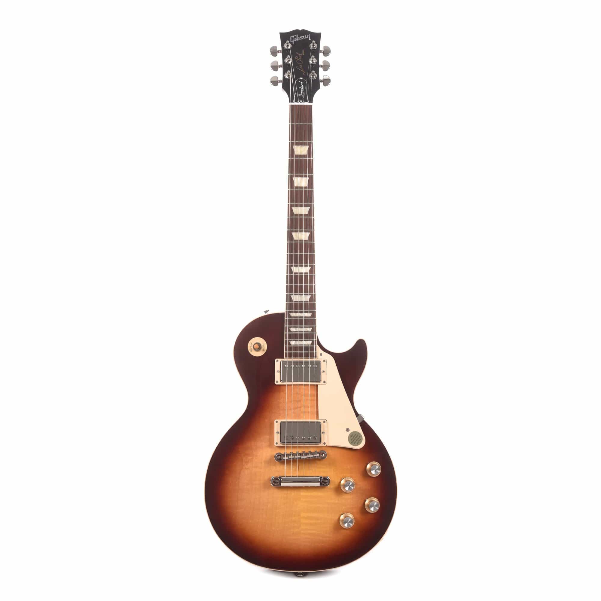 Gibson USA Les Paul Standard '60s Bourbon Burst Electric Guitars / Solid Body
