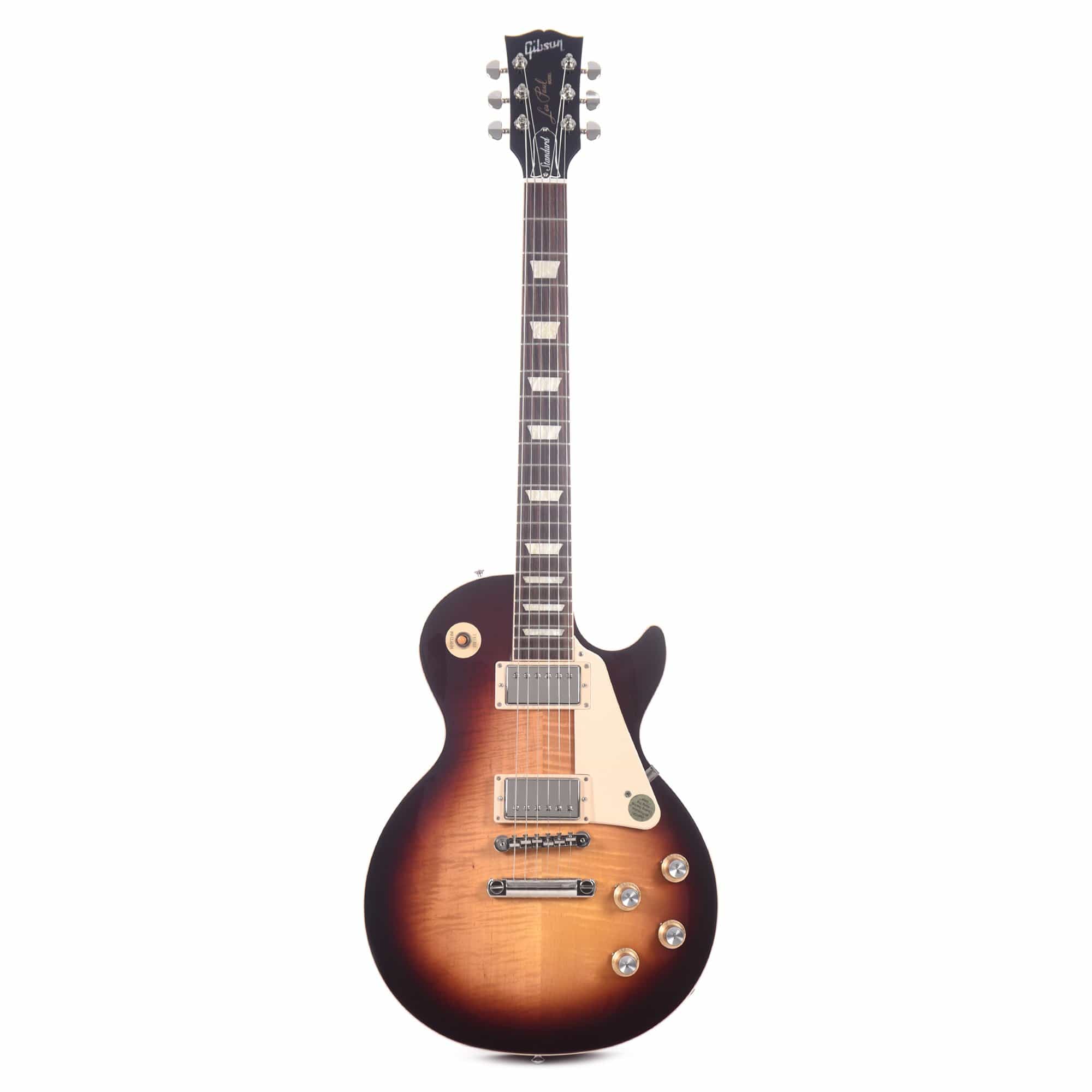 Gibson USA Les Paul Standard '60s Bourbon Burst Electric Guitars / Solid Body