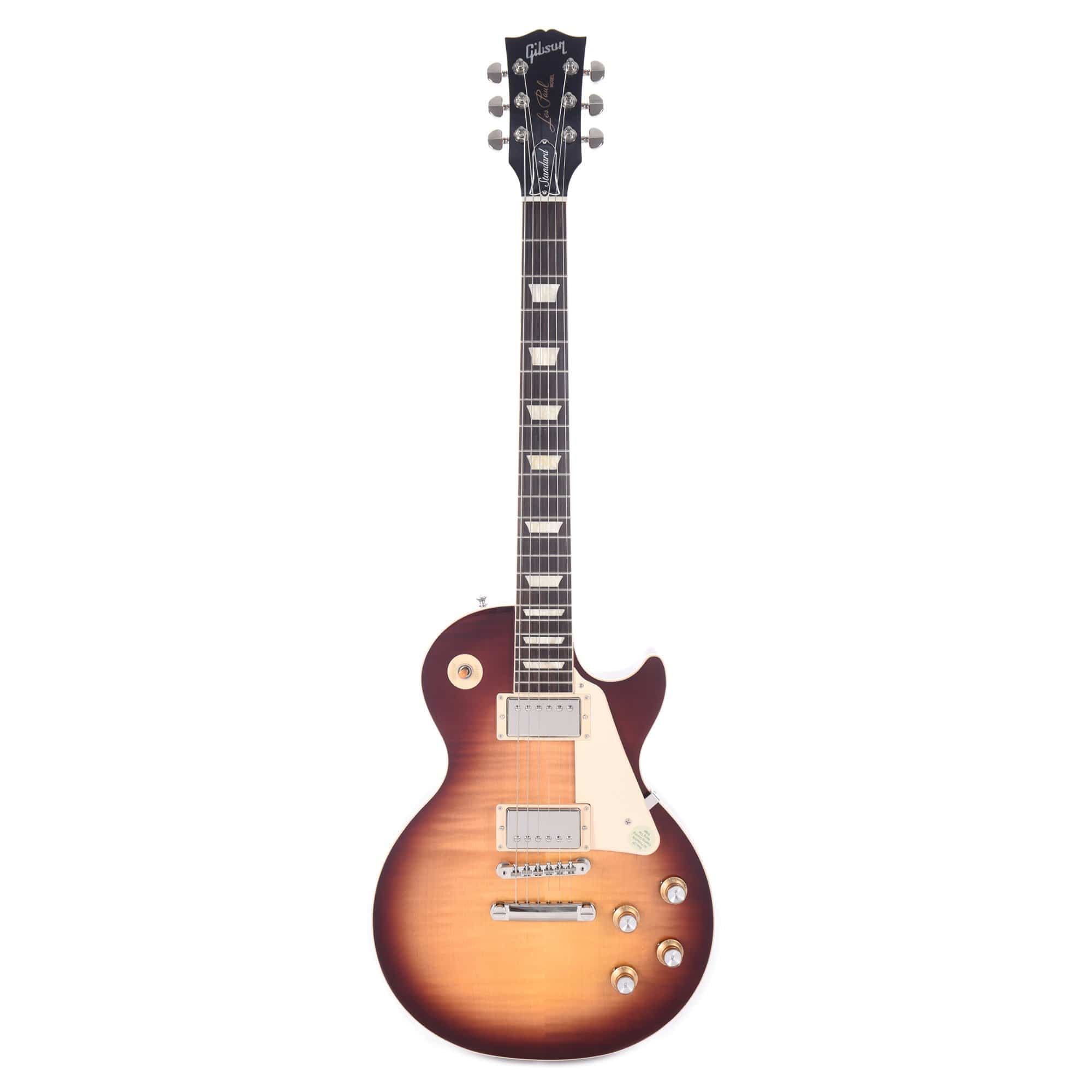 Gibson USA Les Paul Standard '60s Bourbon Burst Electric Guitars / Solid Body