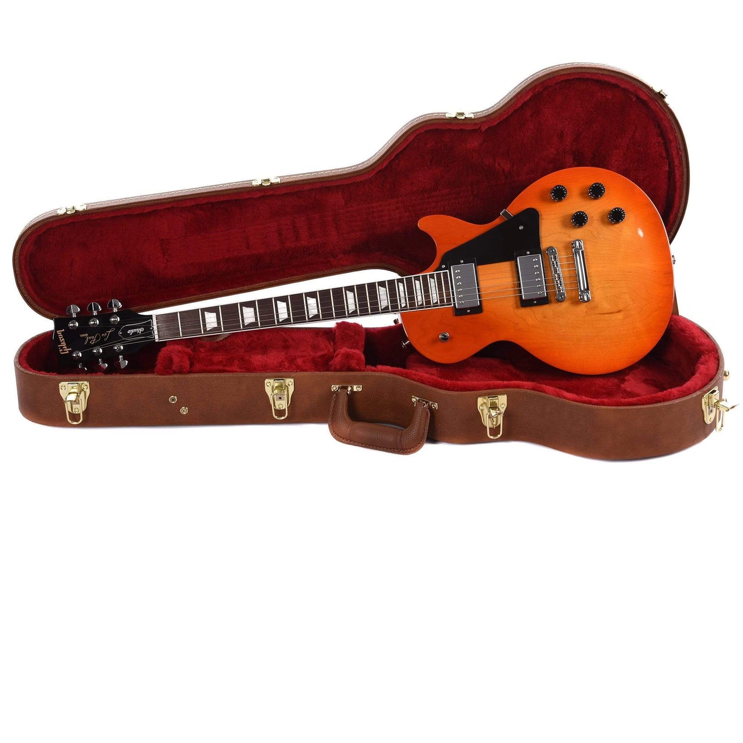 Gibson USA Les Paul Studio 2019 Tangerine Burst Electric Guitars / Solid Body