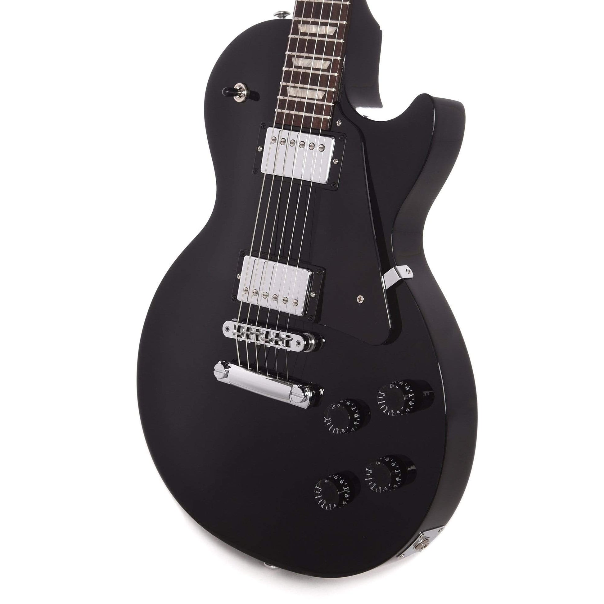 Gibson USA Les Paul Studio Ebony Electric Guitars / Solid Body