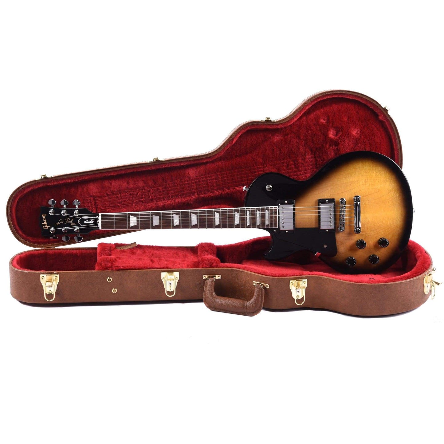 Gibson USA Les Paul Studio LEFTY 2018 Vintage Sunburst Electric Guitars / Solid Body