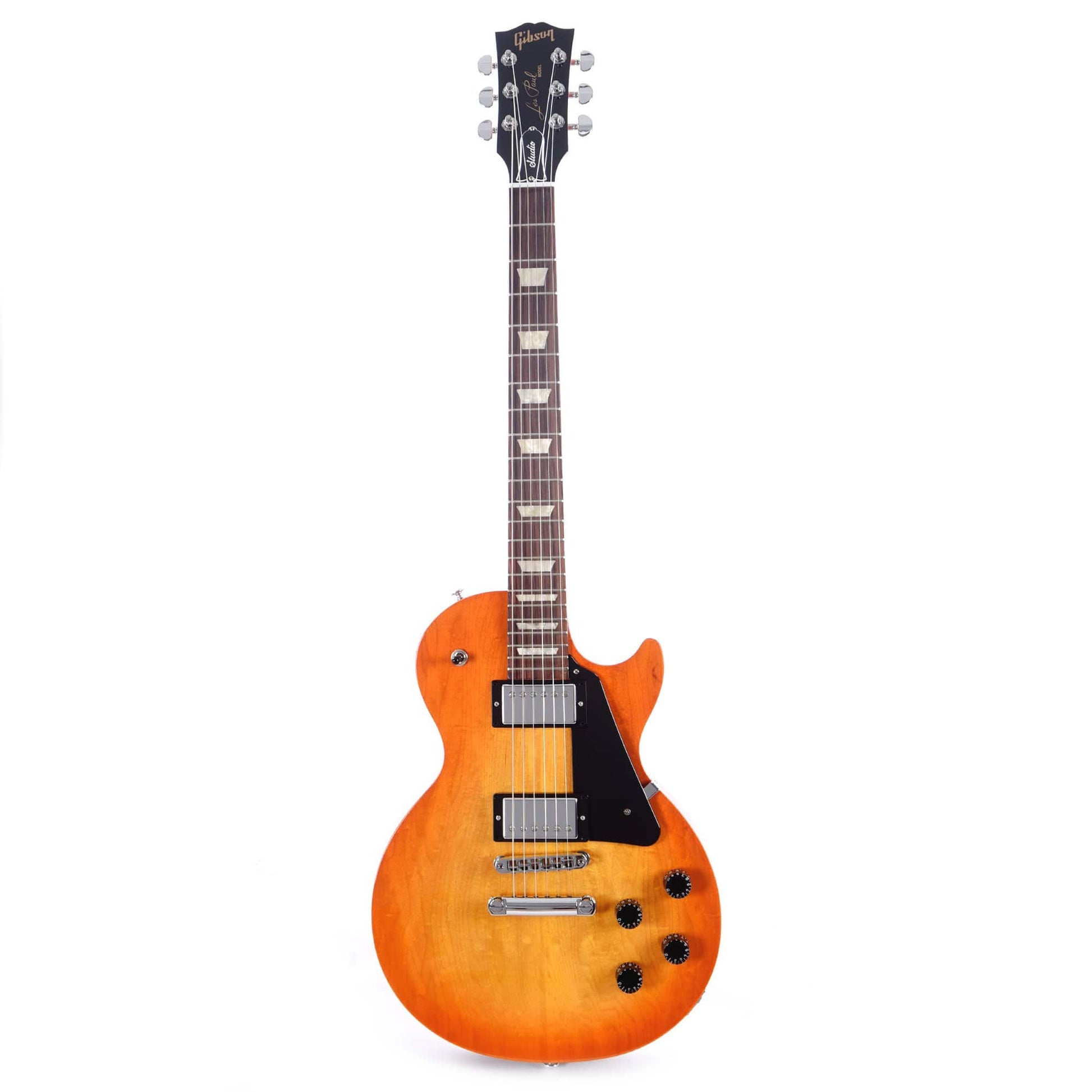 Gibson USA Les Paul Studio Tangerine Burst Electric Guitars / Solid Body