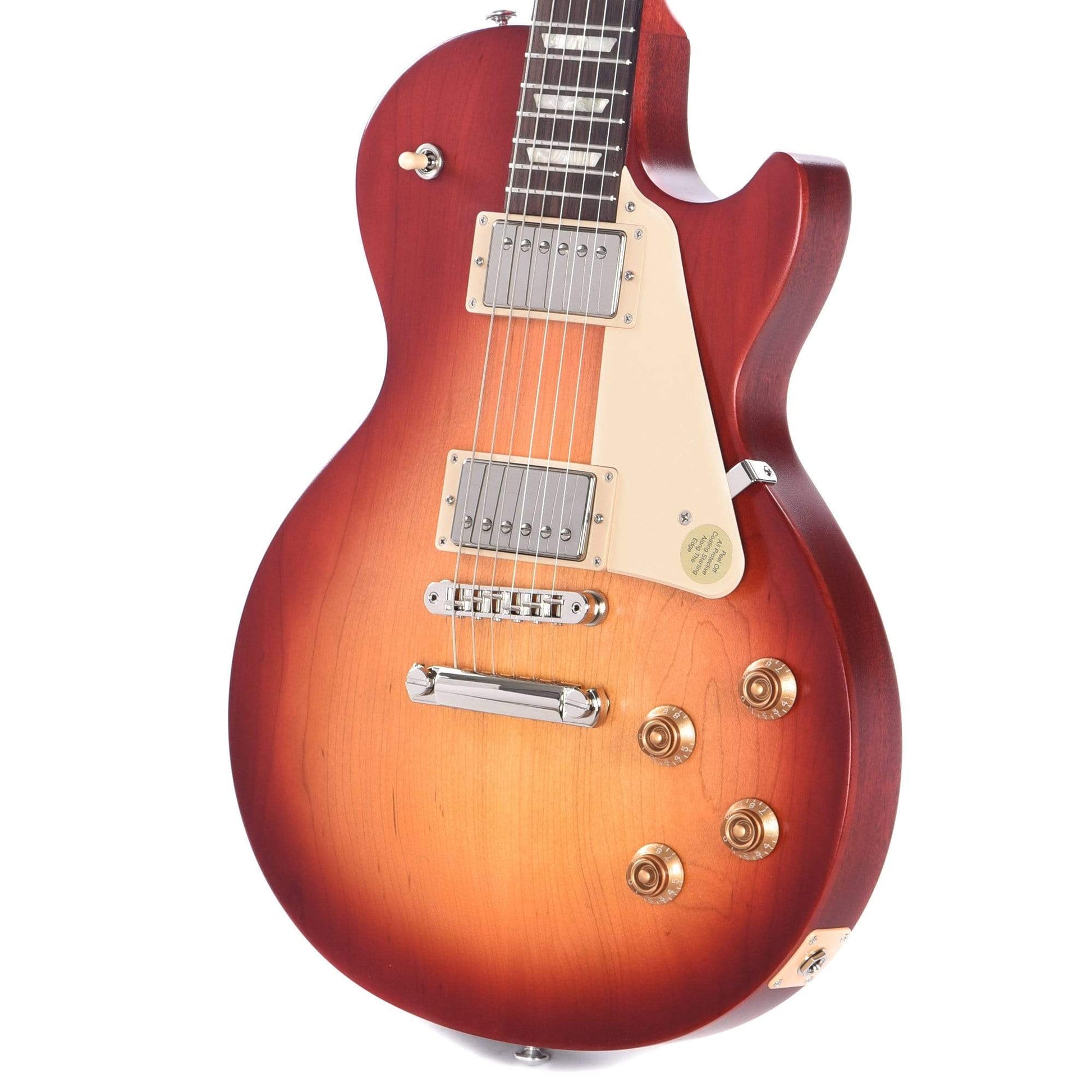 Gibson USA Les Paul Tribute Satin Cherry Sunburst Electric Guitars / Solid Body