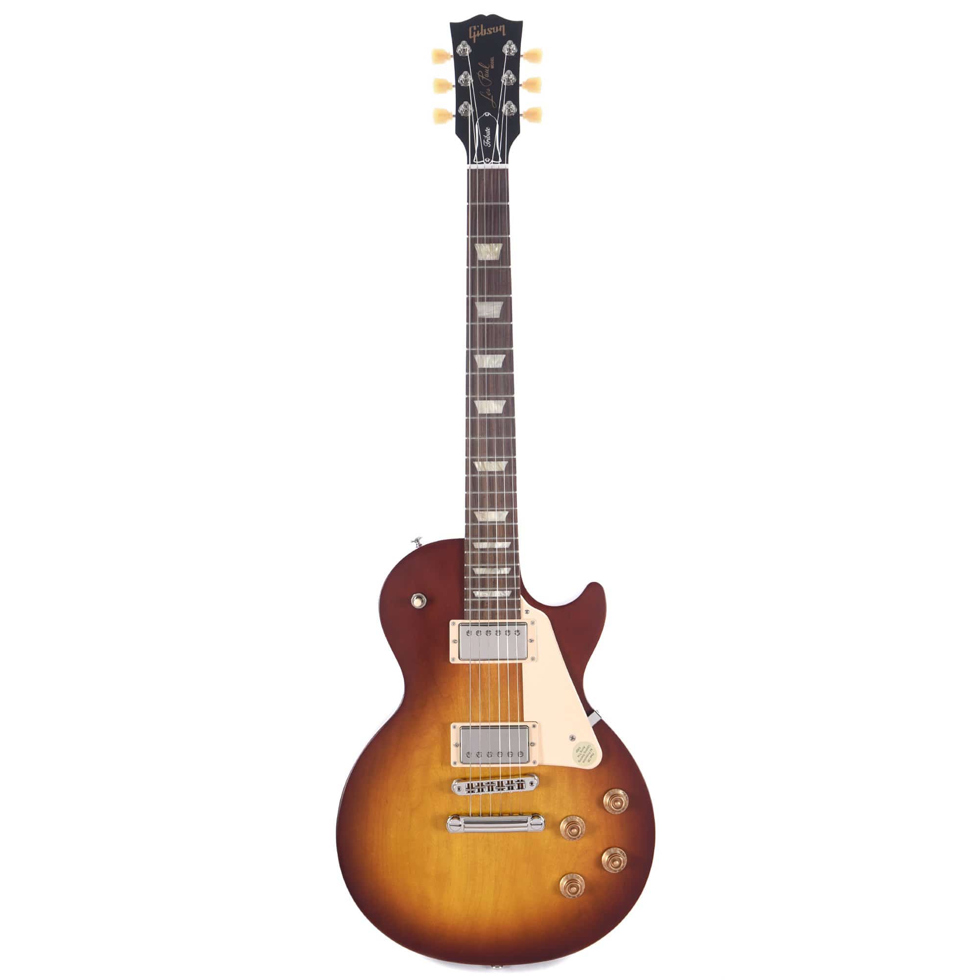 Gibson USA Les Paul Tribute Satin Iced Tea – Chicago Music Exchange