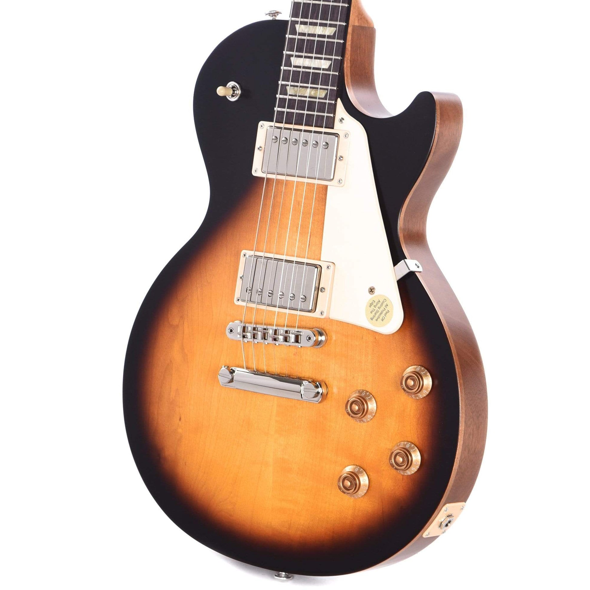 Gibson USA Les Paul Tribute Satin Tobacco Burst Electric Guitars / Solid Body