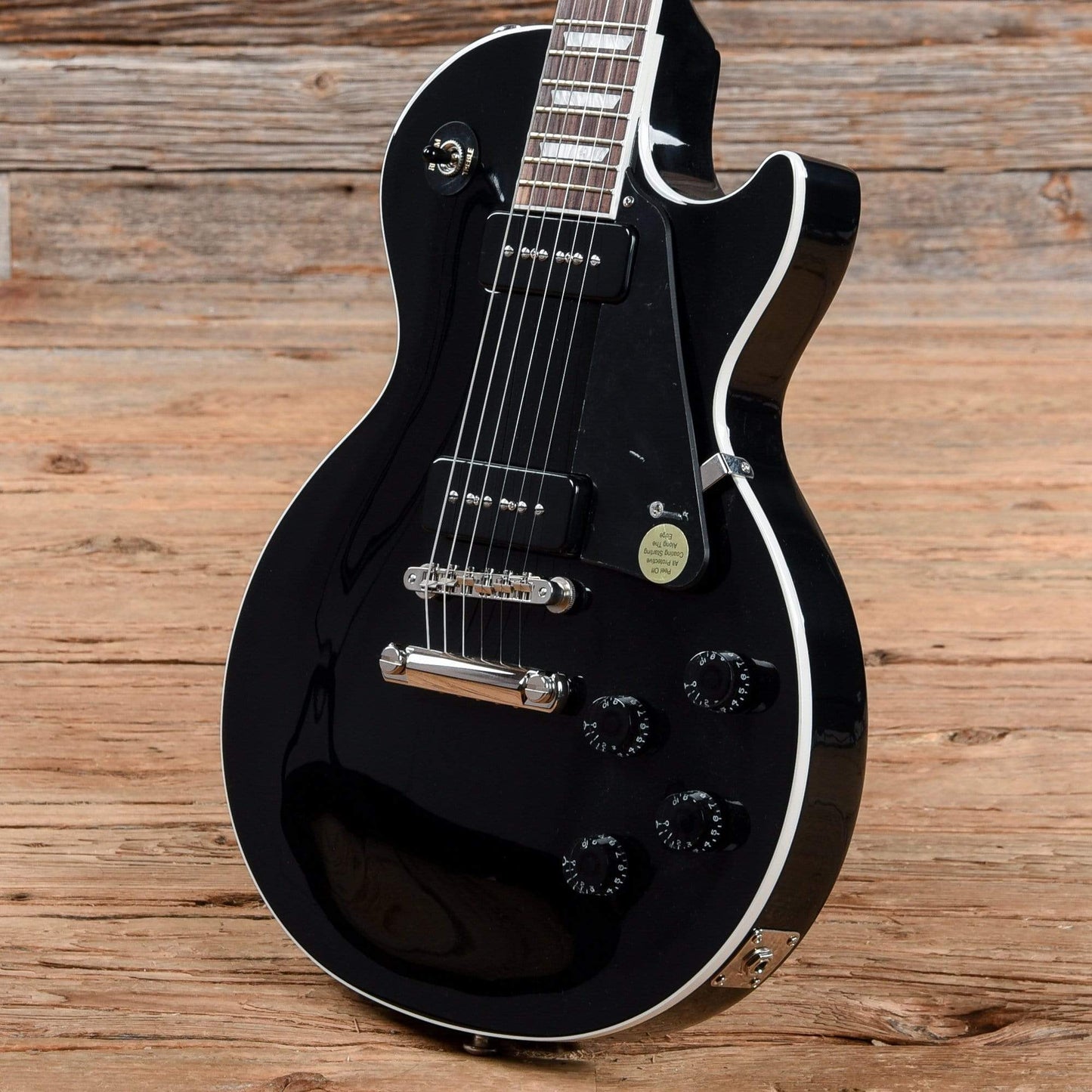 Gibson USA LP Classic 2018 Ebony w/Hardshell Case Electric Guitars / Solid Body
