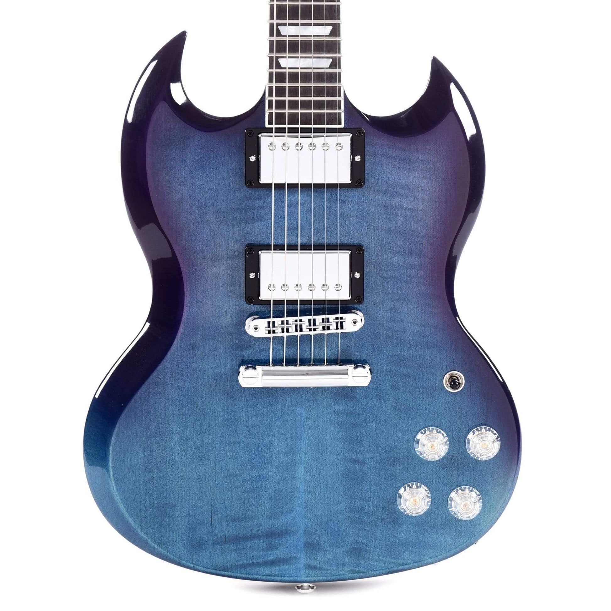 Gibson USA SG Modern Blueberry Fade Electric Guitars / Solid Body