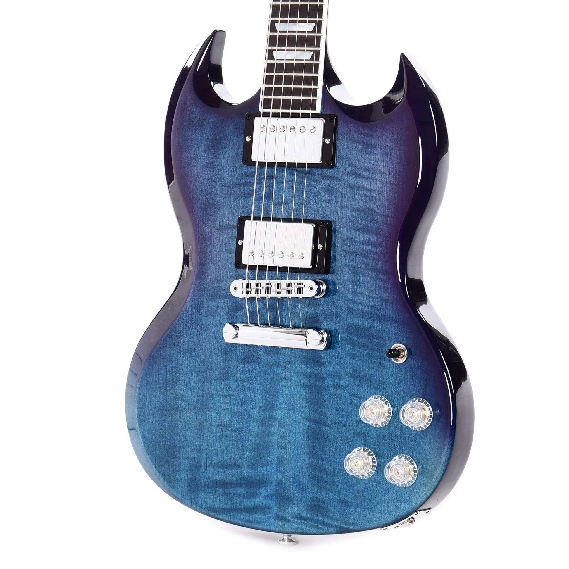 Gibson USA SG Modern Blueberry Fade Electric Guitars / Solid Body