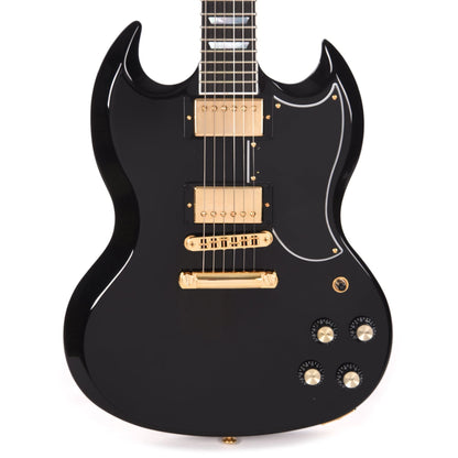 Gibson USA SG Modern Ebony w/Gold Hardware (CME Exclusive) Electric Guitars / Solid Body