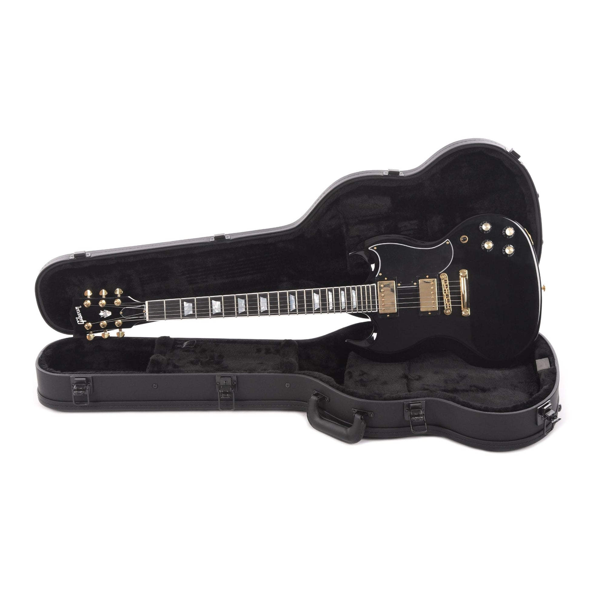 Gibson USA SG Modern Ebony w/Gold Hardware (CME Exclusive) Electric Guitars / Solid Body