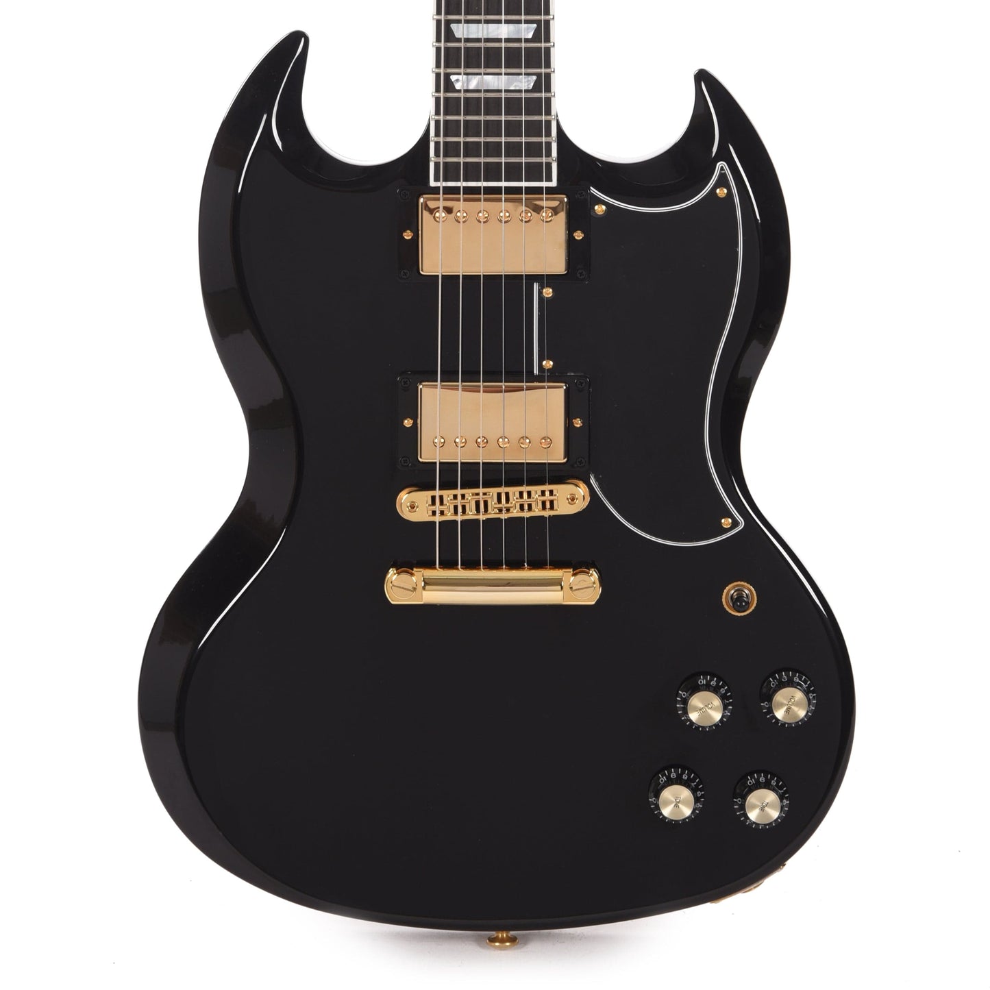 Gibson USA SG Modern Ebony w/Gold Hardware Electric Guitars / Solid Body