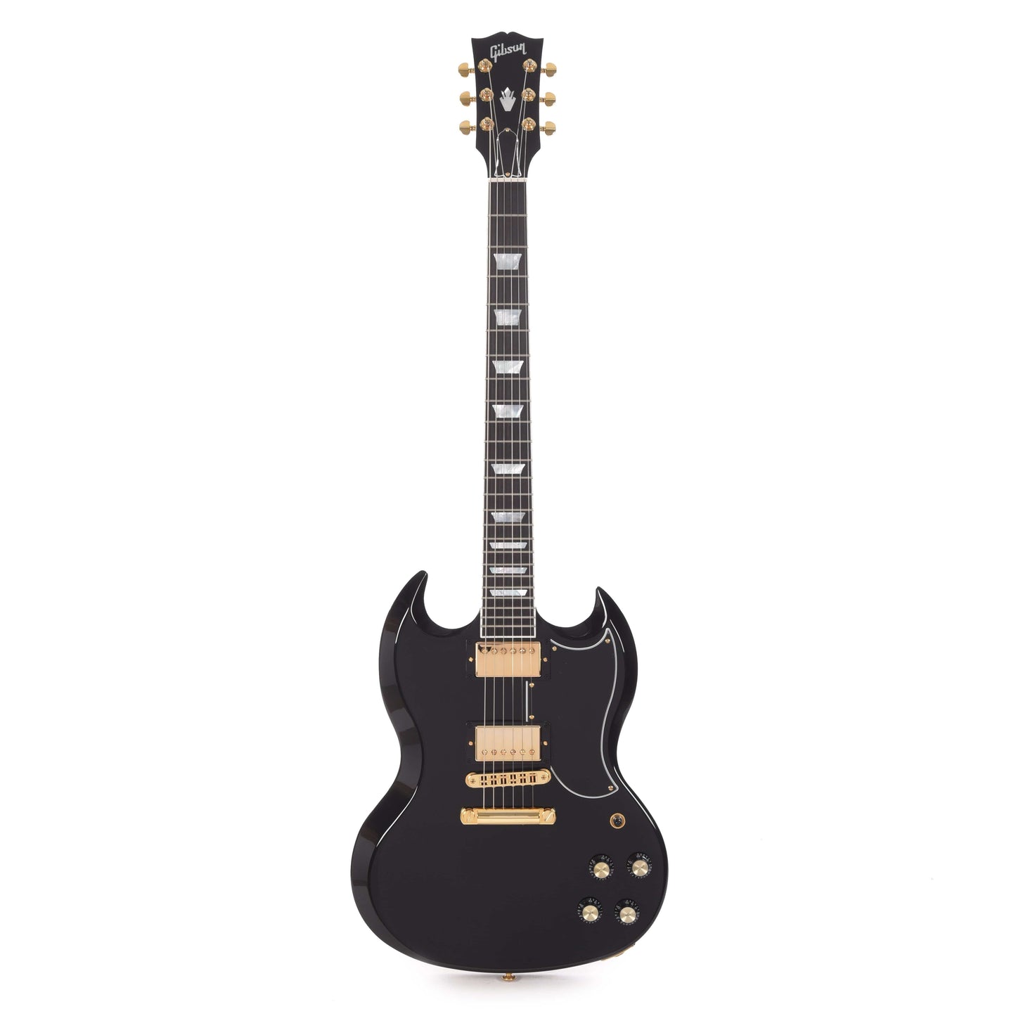 Gibson USA SG Modern Ebony w/Gold Hardware Electric Guitars / Solid Body