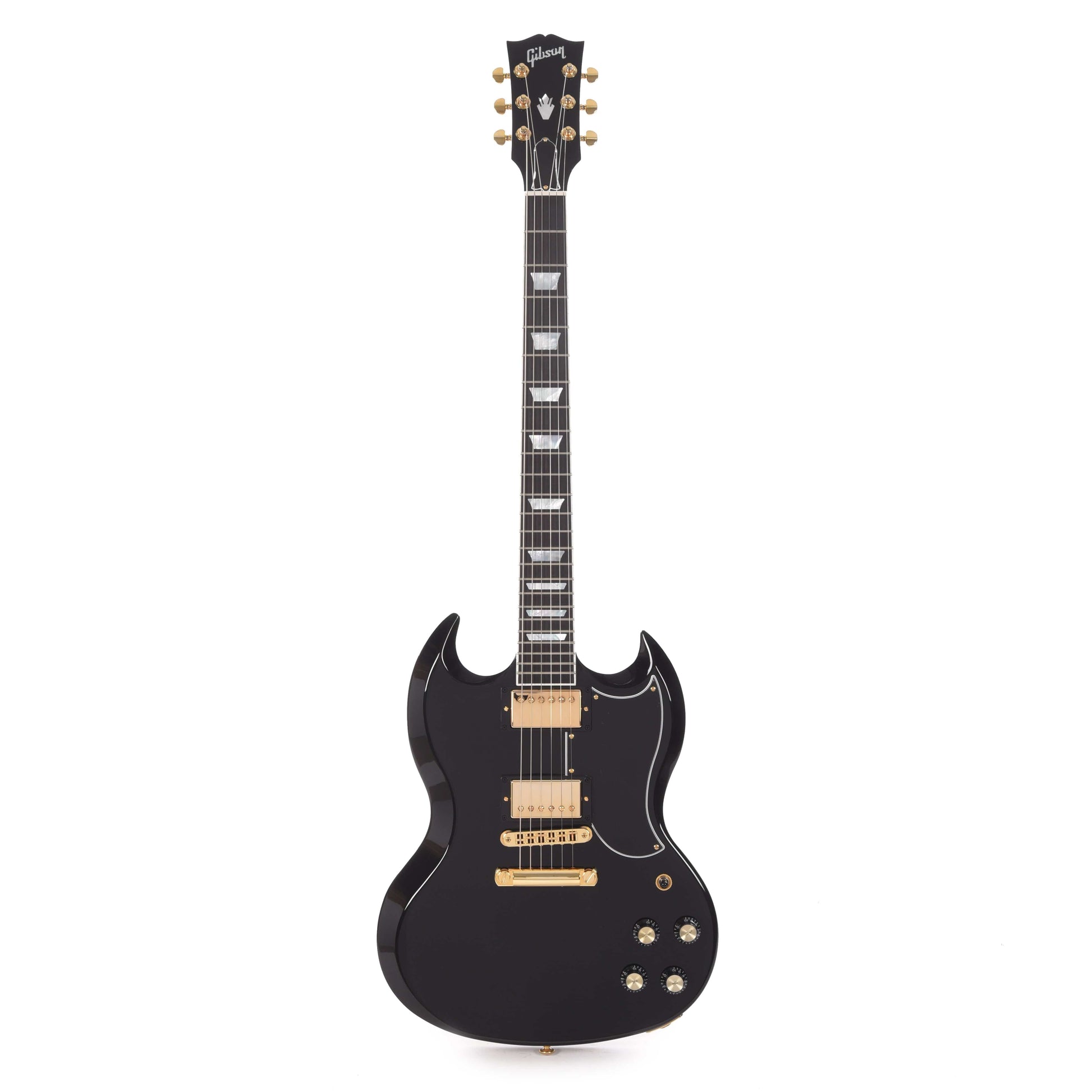 Gibson USA SG Modern Ebony w/Gold Hardware Electric Guitars / Solid Body