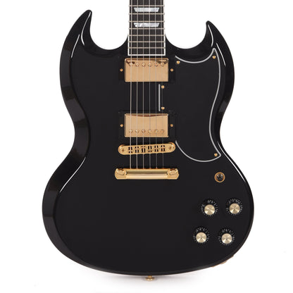 Gibson USA SG Modern Ebony w/Gold Hardware Electric Guitars / Solid Body