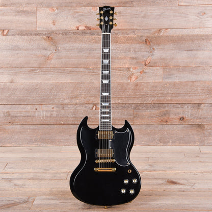 Gibson USA SG Modern Ebony w/Gold Hardware Electric Guitars / Solid Body