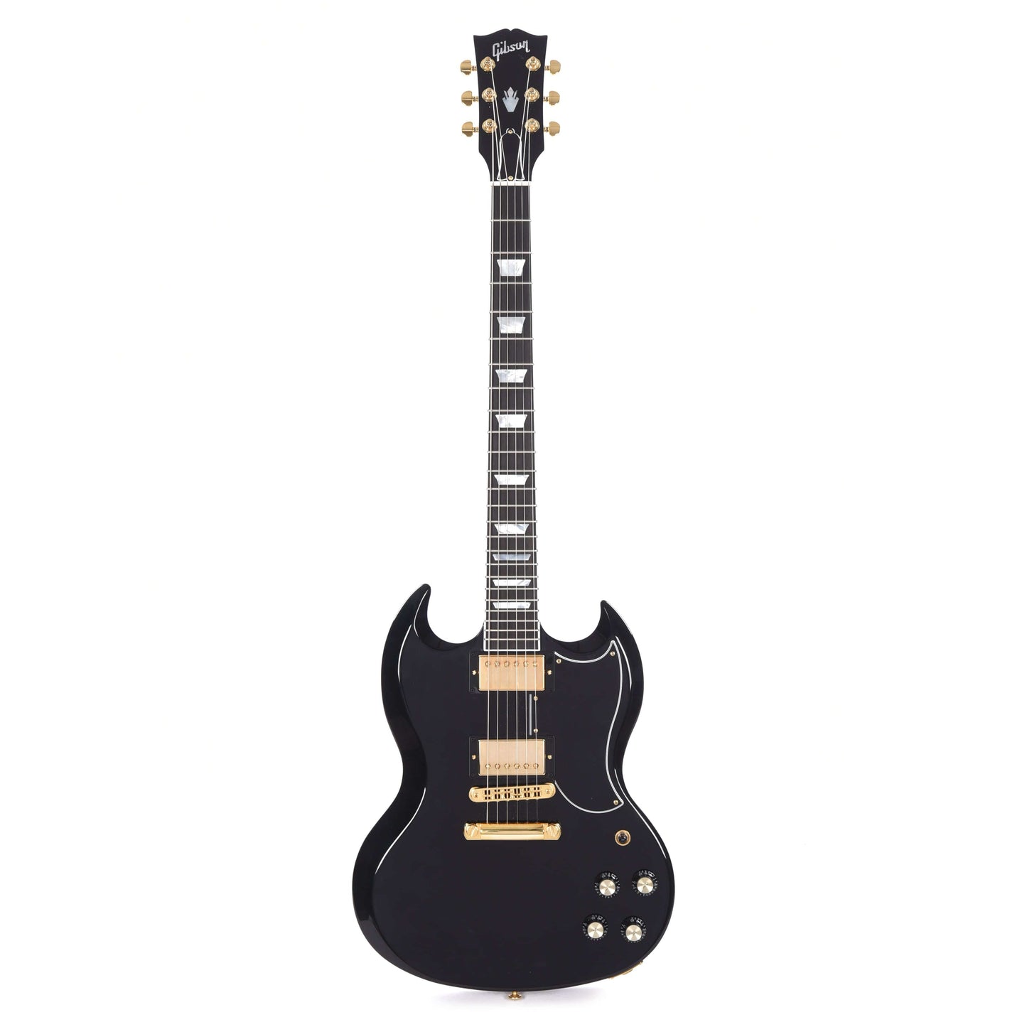 Gibson USA SG Modern Ebony w/Gold Hardware Electric Guitars / Solid Body