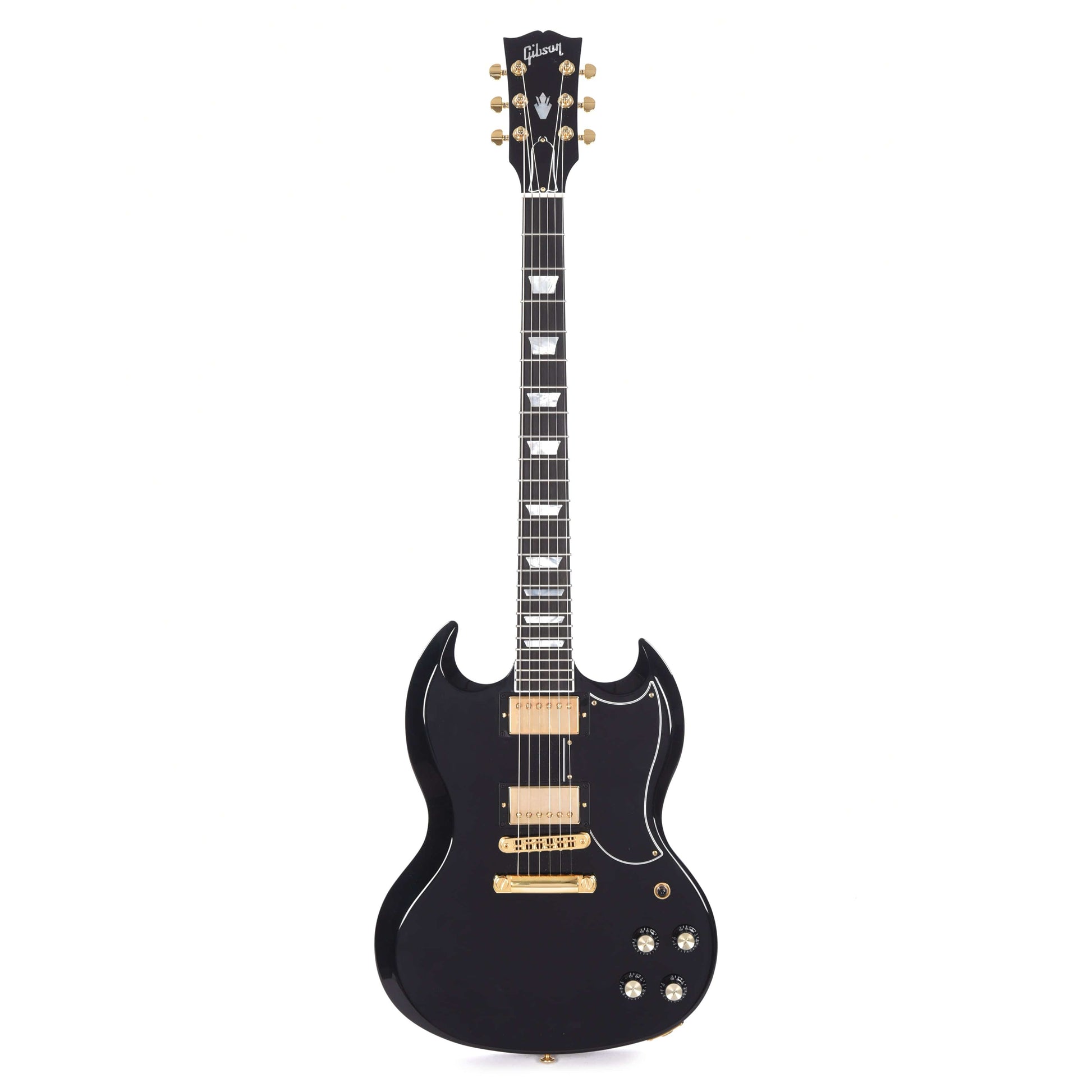 Gibson USA SG Modern Ebony w/Gold Hardware Electric Guitars / Solid Body