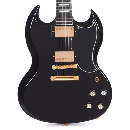 Gibson USA SG Modern Ebony w/Gold Hardware Electric Guitars / Solid Body