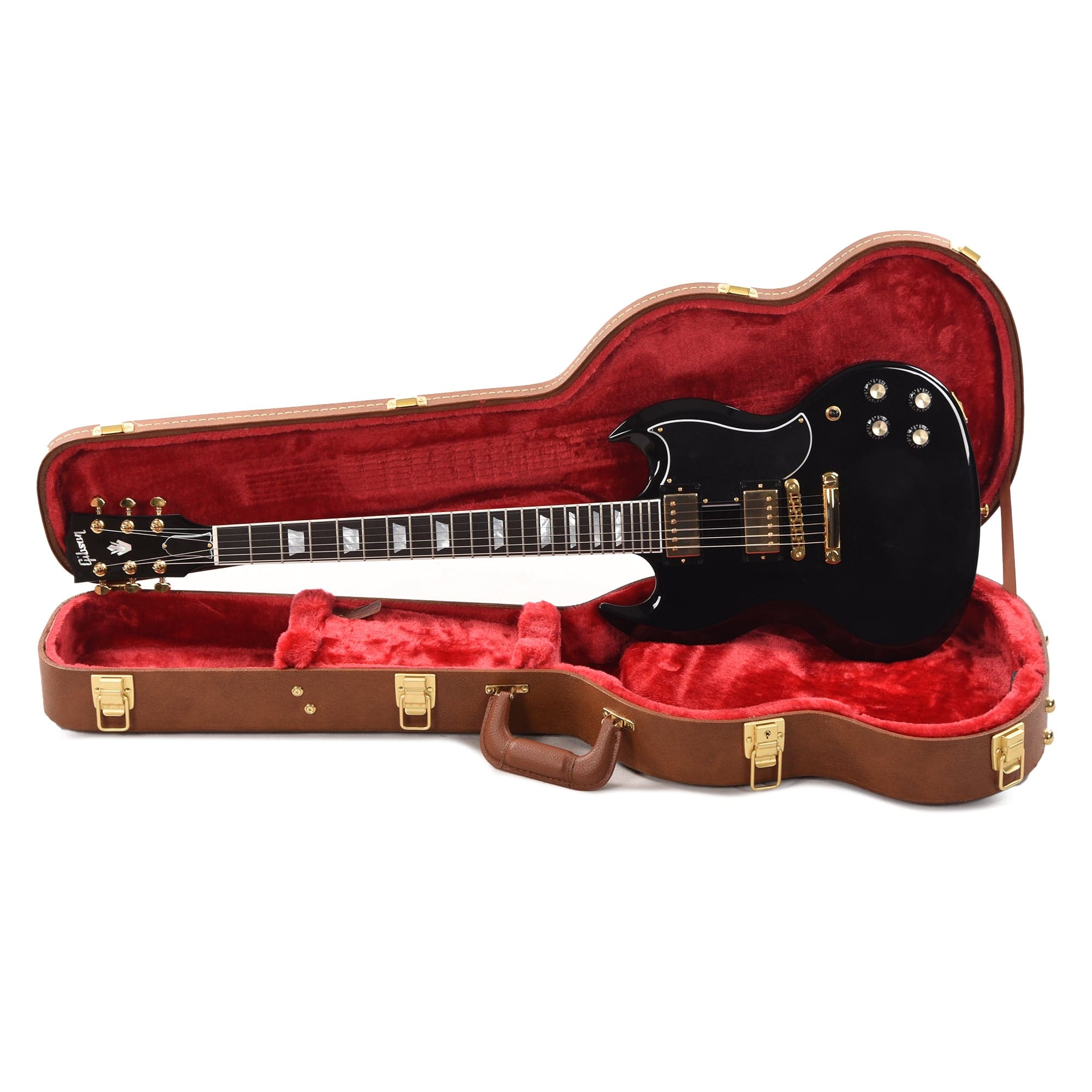 Gibson USA SG Modern Ebony w/Gold Hardware Electric Guitars / Solid Body