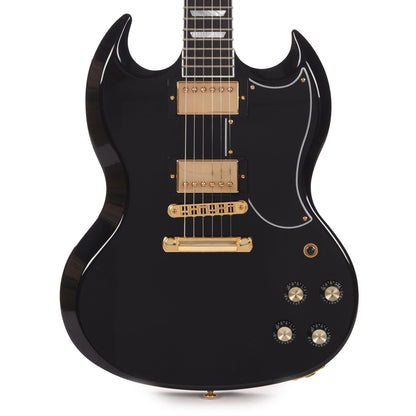 Gibson USA SG Modern Ebony w/Gold Hardware Electric Guitars / Solid Body