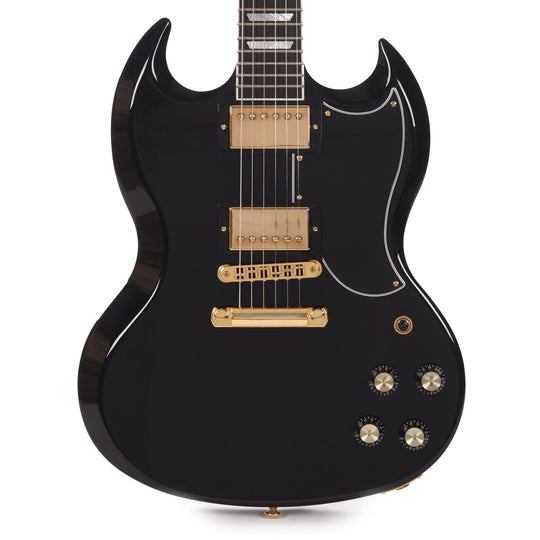 Gibson USA SG Modern Ebony w/Gold Hardware Electric Guitars / Solid Body