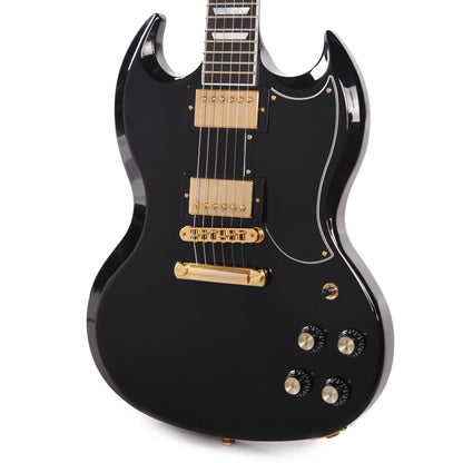 Gibson USA SG Modern Ebony w/Gold Hardware Electric Guitars / Solid Body