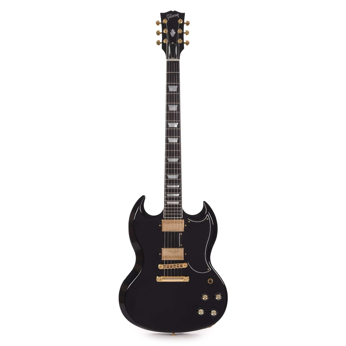 Gibson USA SG Modern Ebony w/Gold Hardware Electric Guitars / Solid Body