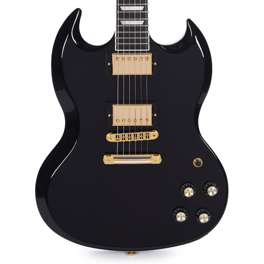 Gibson USA SG Modern Ebony w/Gold Hardware Electric Guitars / Solid Body