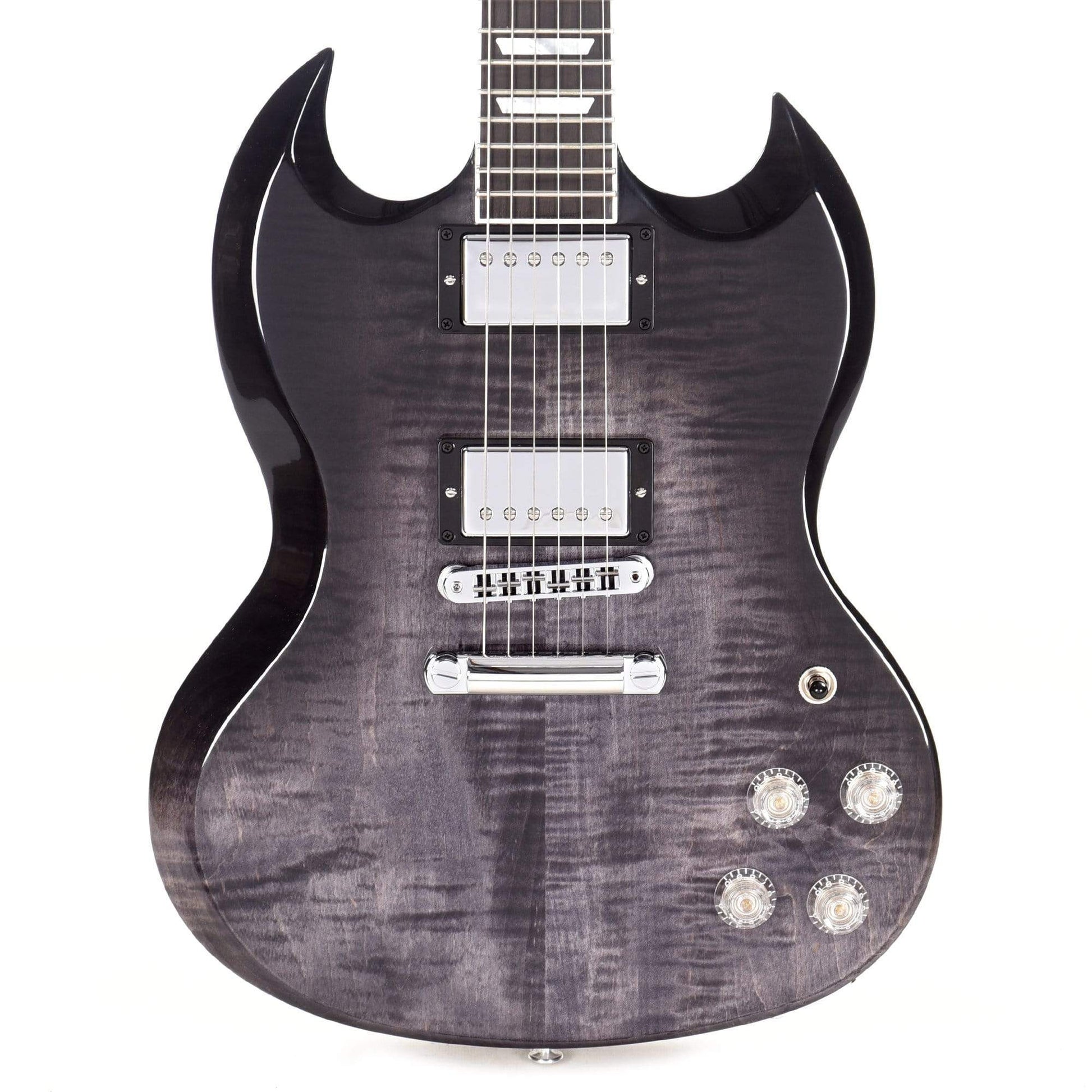 Gibson USA SG Modern Trans Black Fade Electric Guitars / Solid Body