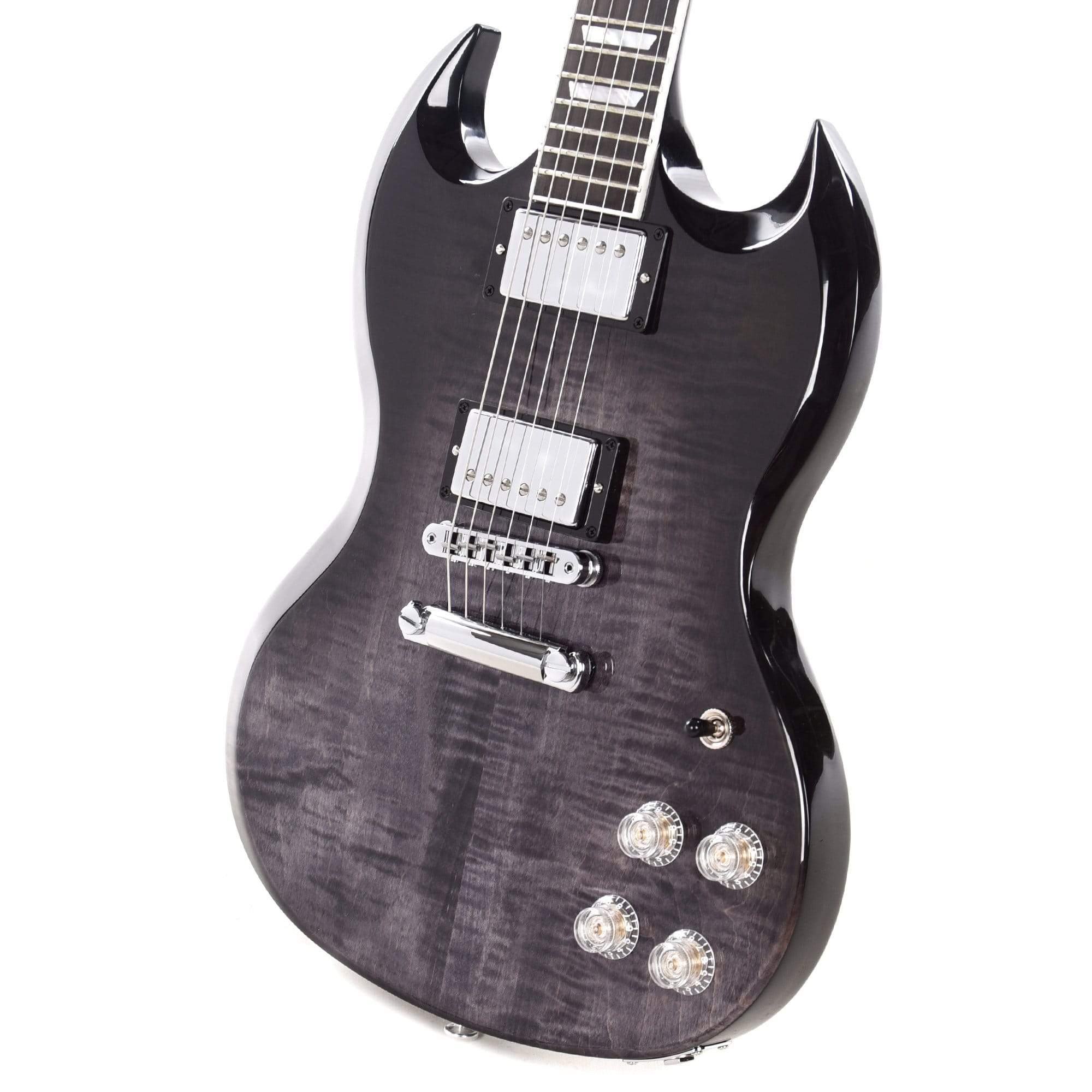 Gibson USA SG Modern Trans Black Fade Electric Guitars / Solid Body