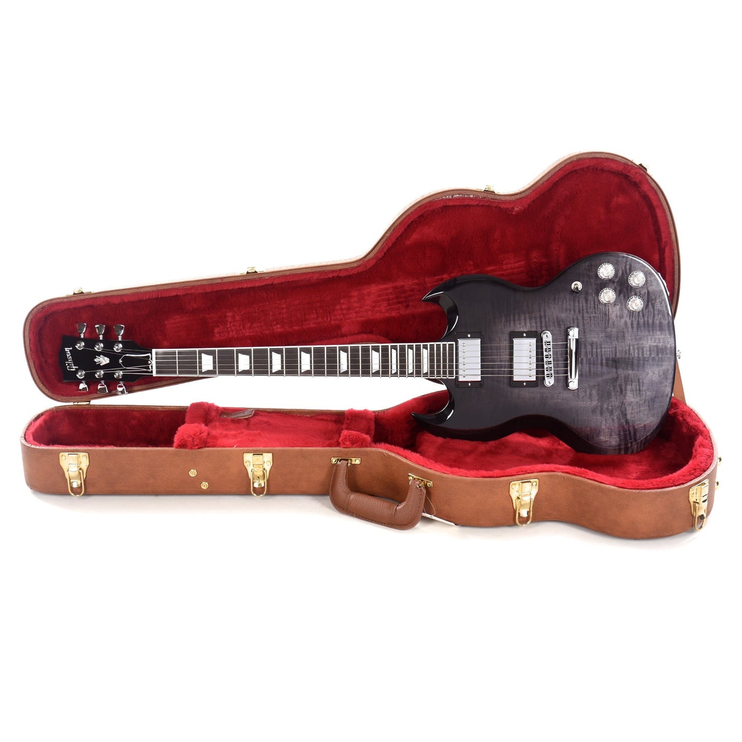 Gibson USA SG Modern Trans Black Fade Electric Guitars / Solid Body