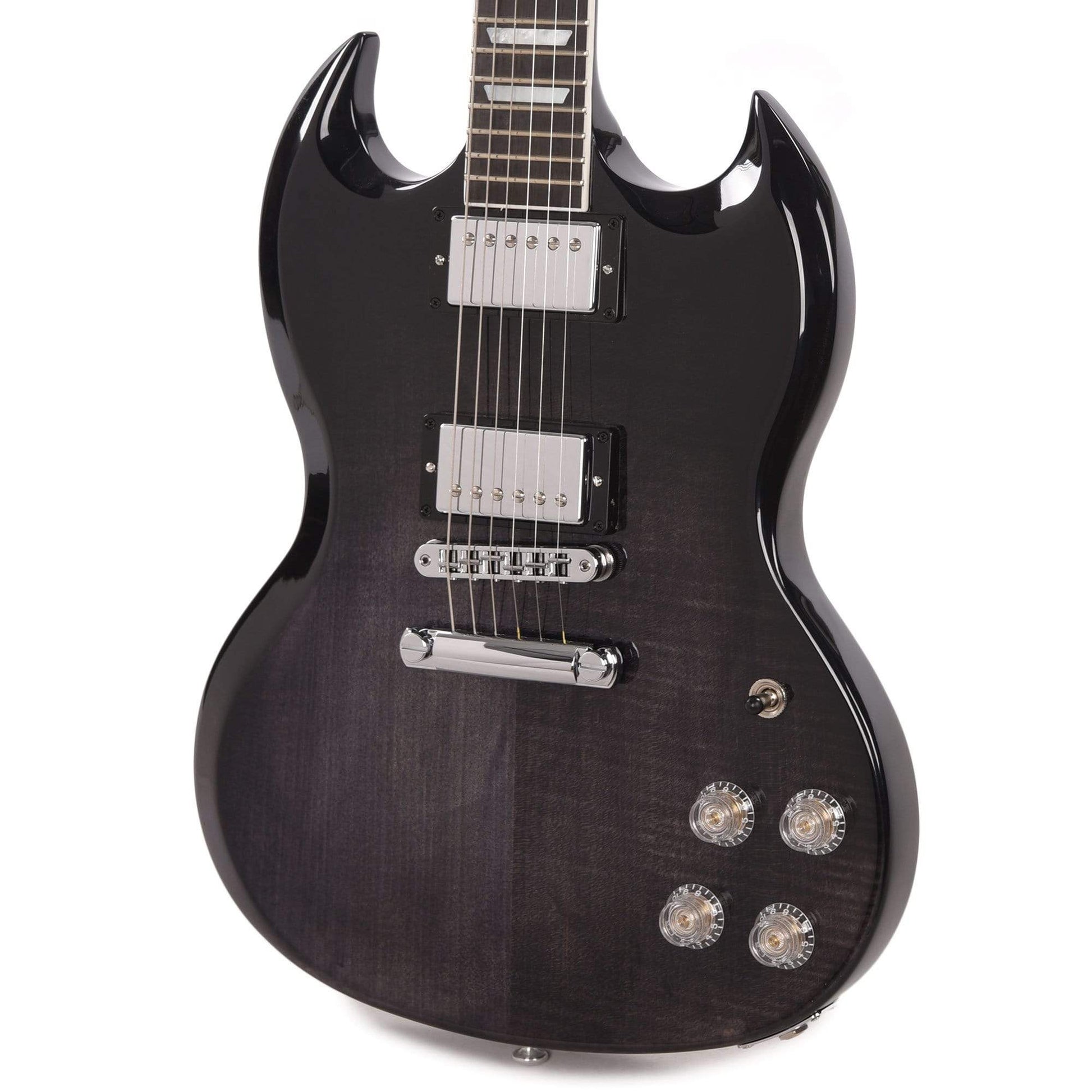Gibson USA SG Modern Trans Black Fade Electric Guitars / Solid Body
