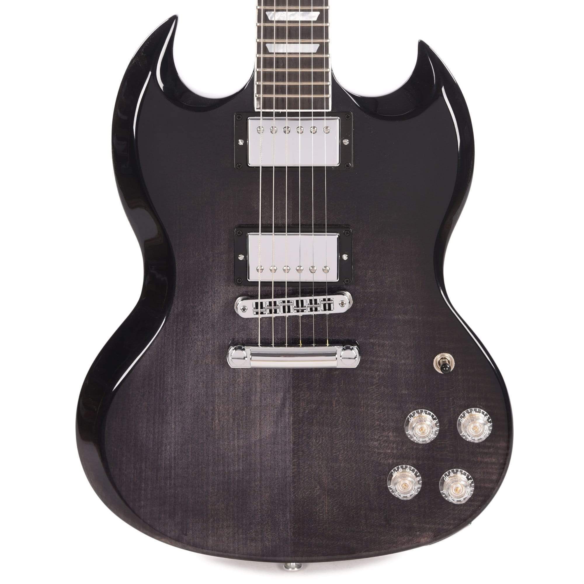 Gibson USA SG Modern Trans Black Fade Electric Guitars / Solid Body