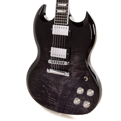 Gibson USA SG Modern Trans Black Fade Electric Guitars / Solid Body