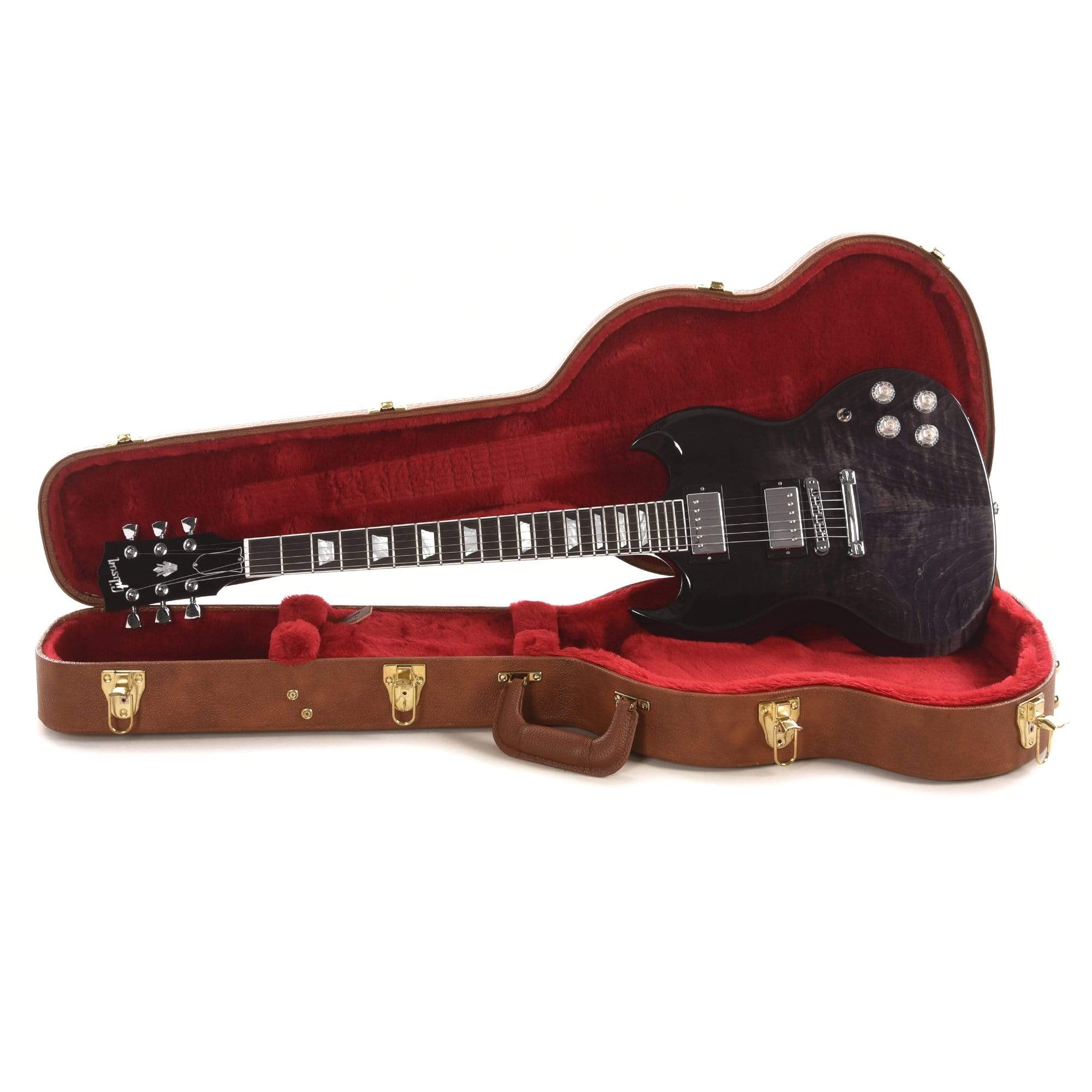 Gibson USA SG Modern Trans Black Fade Electric Guitars / Solid Body