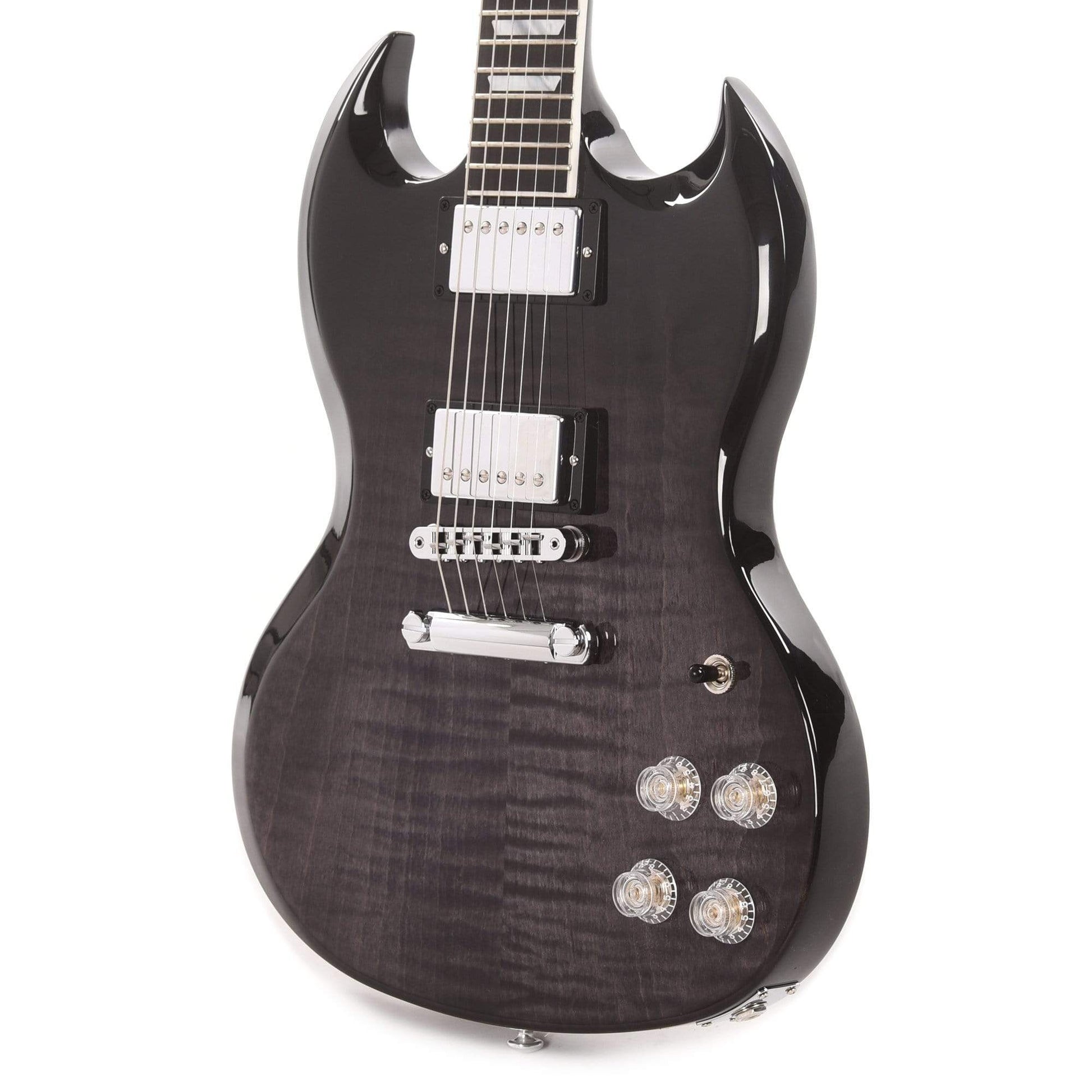 Gibson USA SG Modern Trans Black Fade Electric Guitars / Solid Body