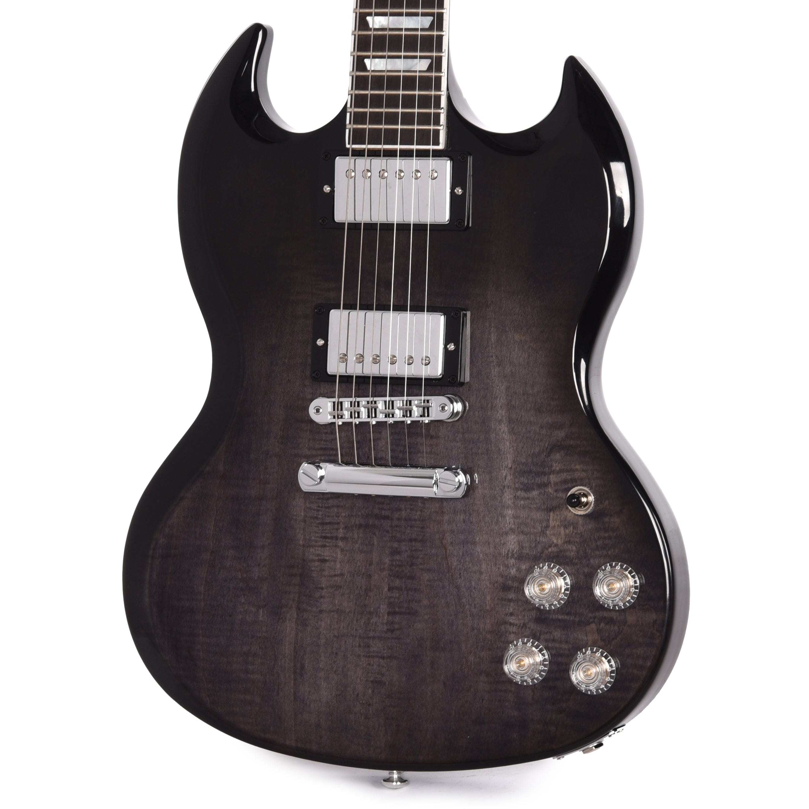 Gibson USA SG Modern Trans Black Fade Electric Guitars / Solid Body