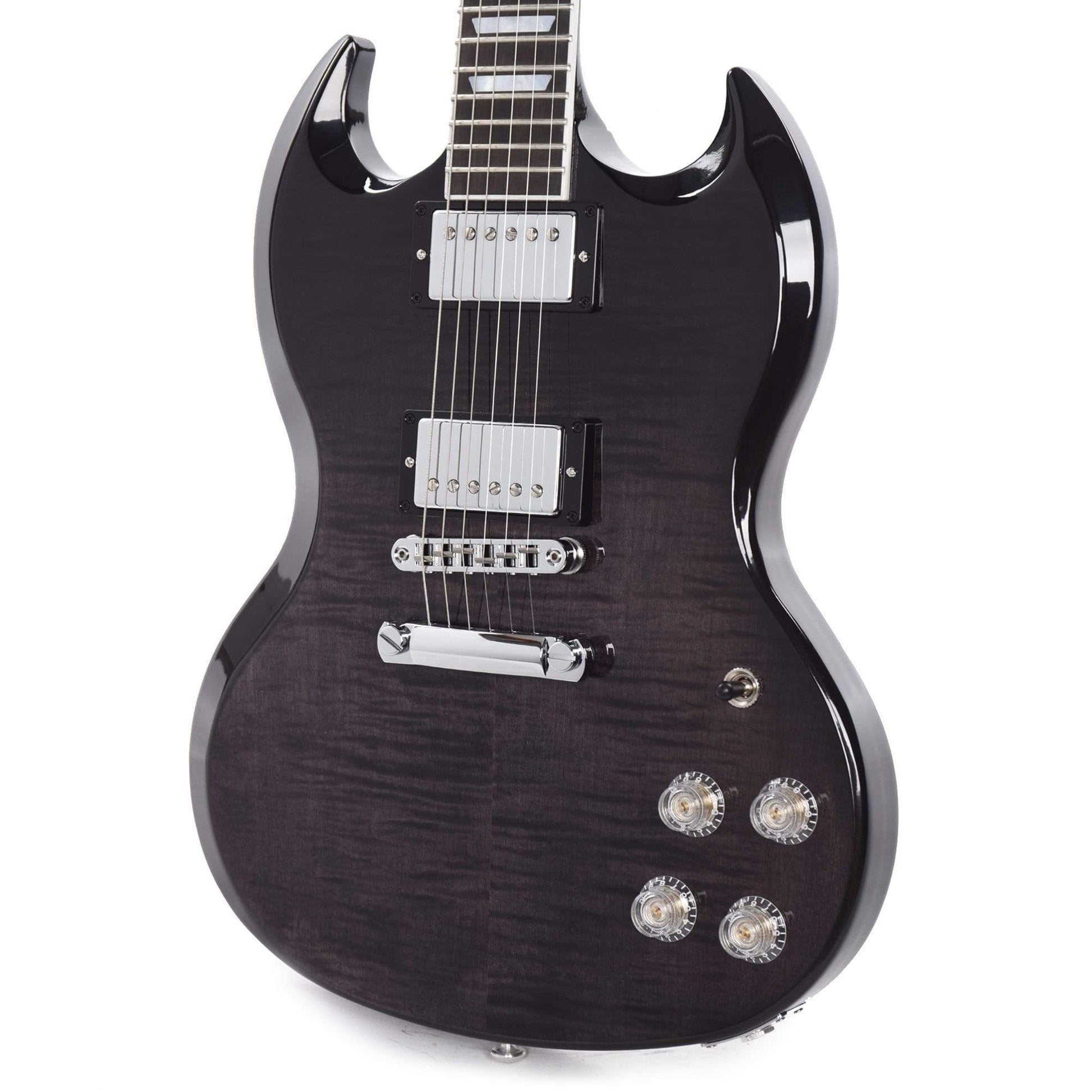 Gibson USA SG Modern Trans Black Fade Electric Guitars / Solid Body