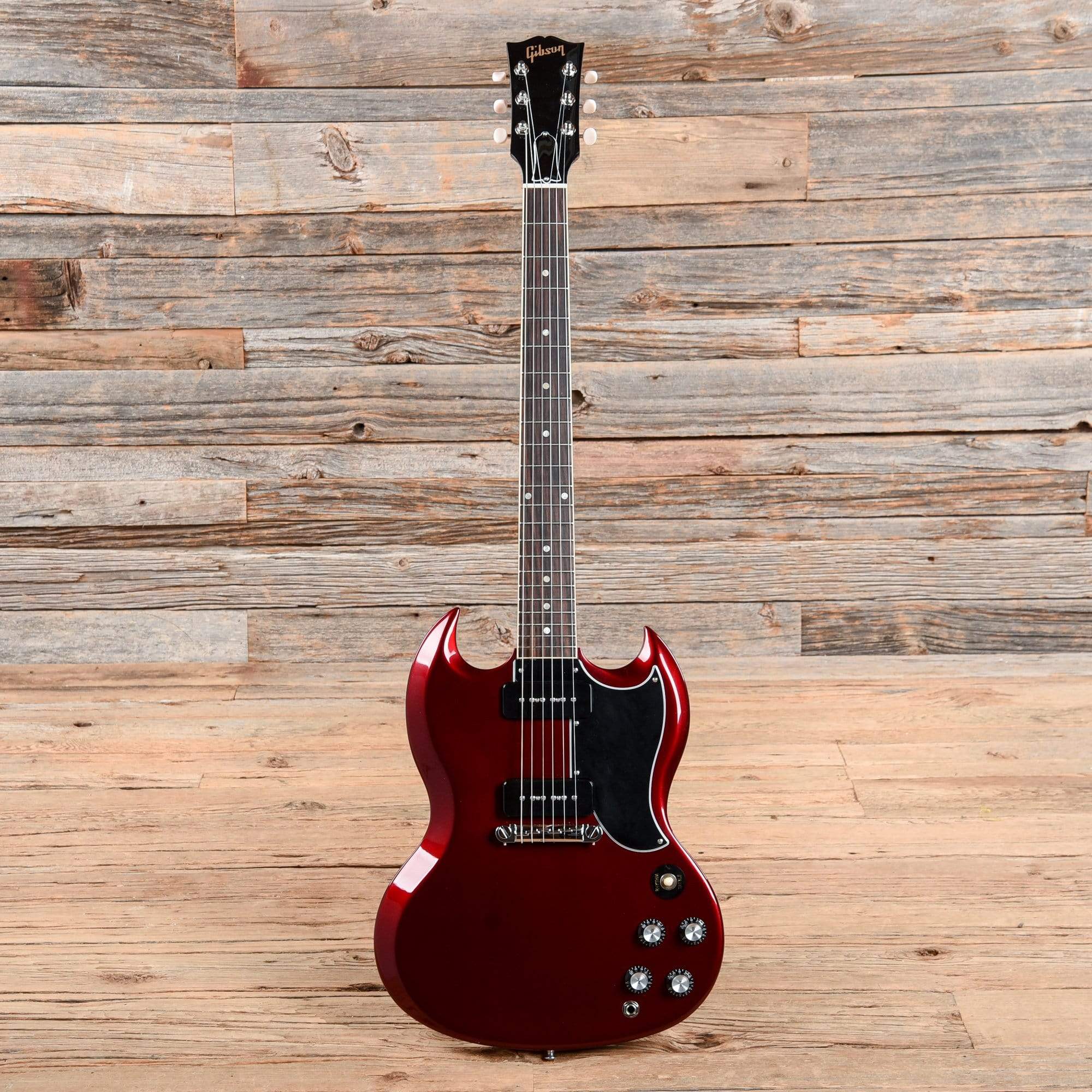 Gibson USA SG Special Vintage Sparkling Burgundy Electric Guitars / Solid Body