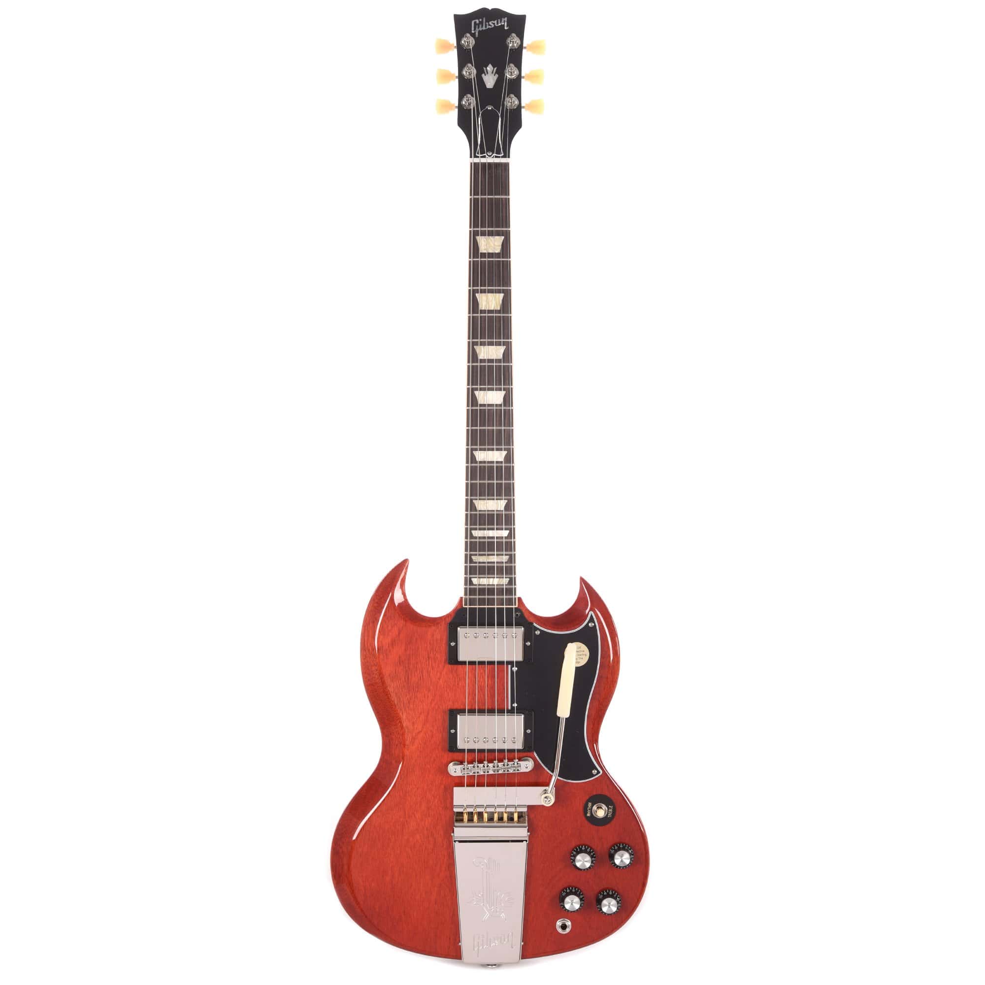 Gibson USA SG Standard '61 Vintage Cherry w/Maestro Vibrola Electric Guitars / Solid Body