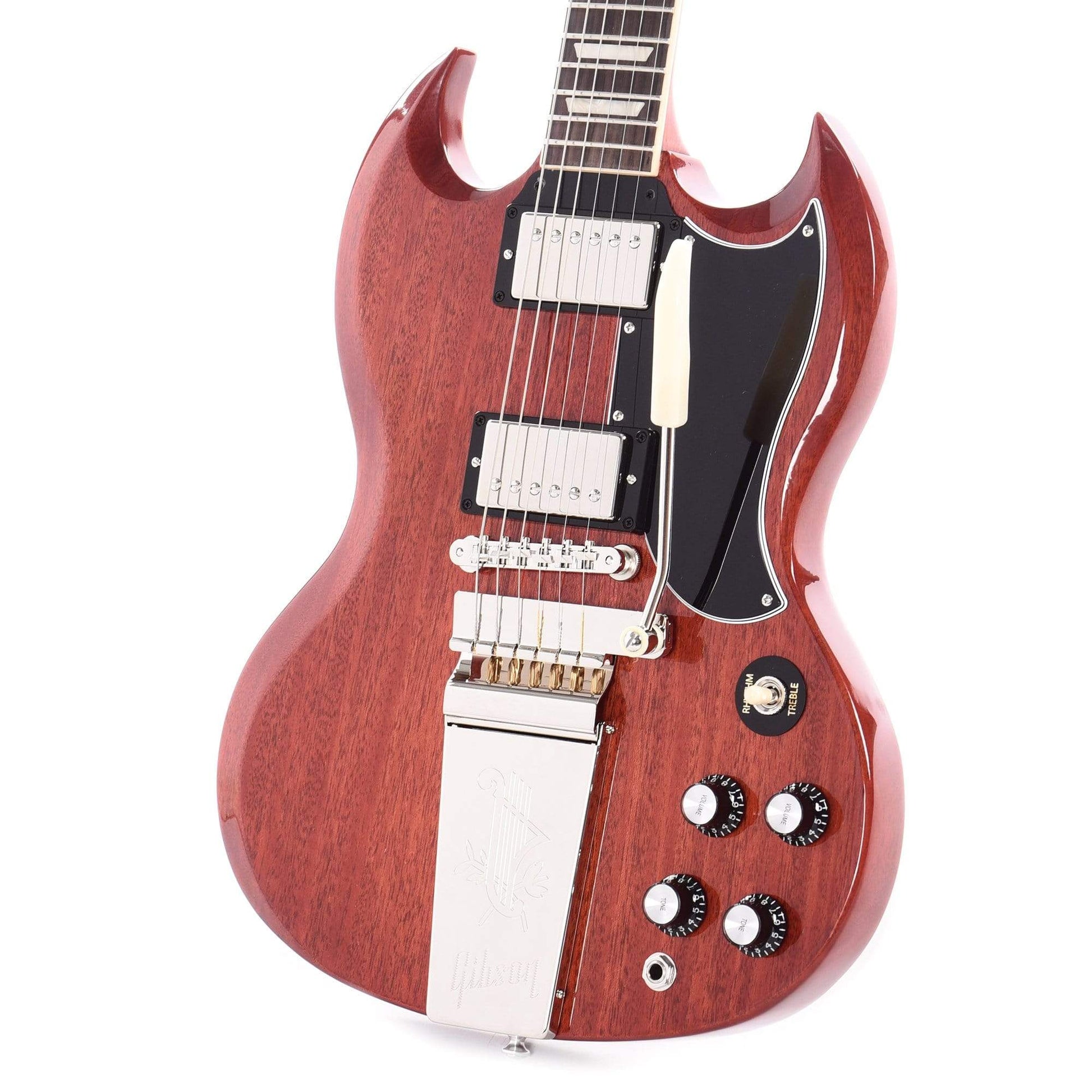 Gibson USA SG Standard '61 Vintage Cherry w/Maestro Vibrola Electric Guitars / Solid Body